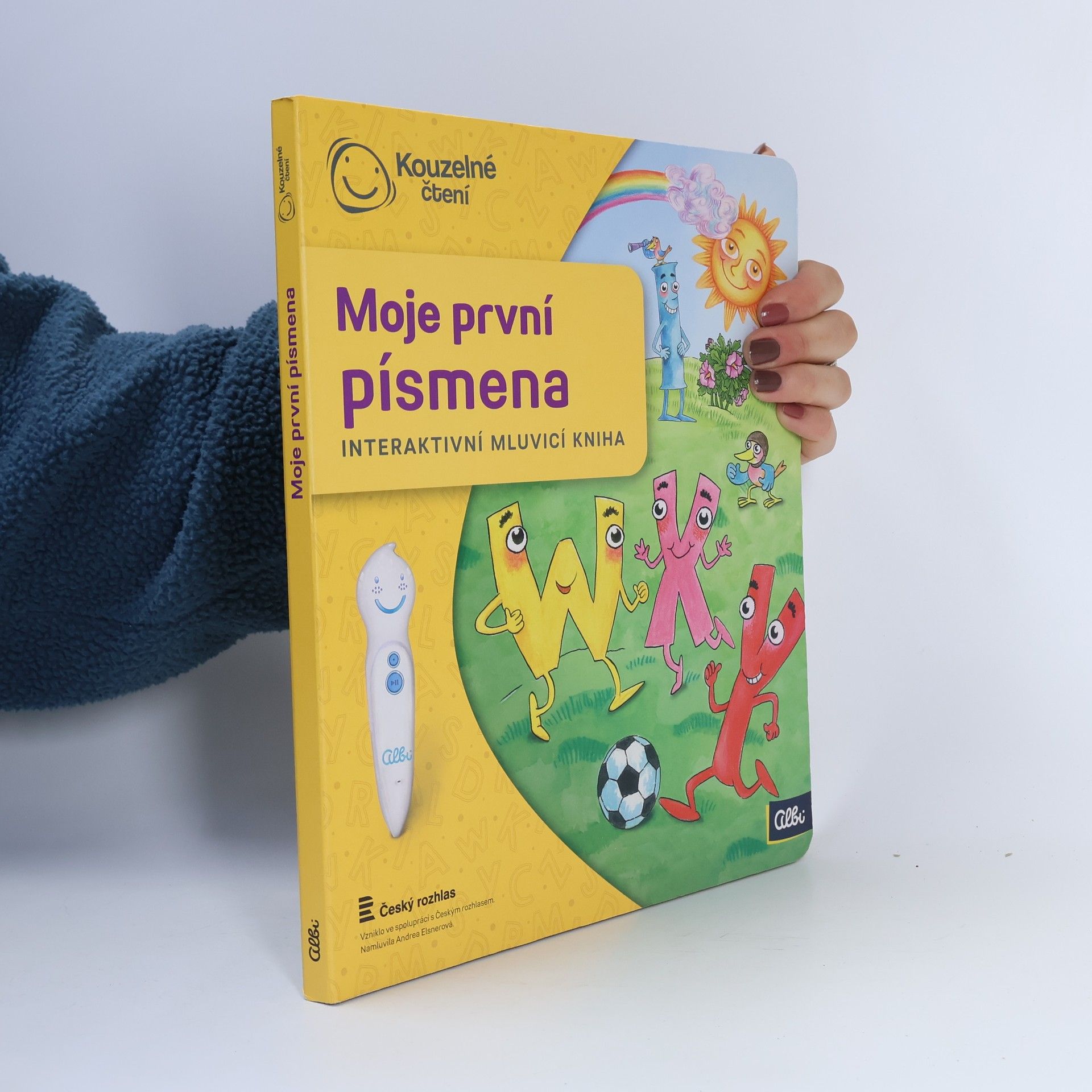 Jan Vodňanský Moje první písmena. Interaktivní mluvící kniha