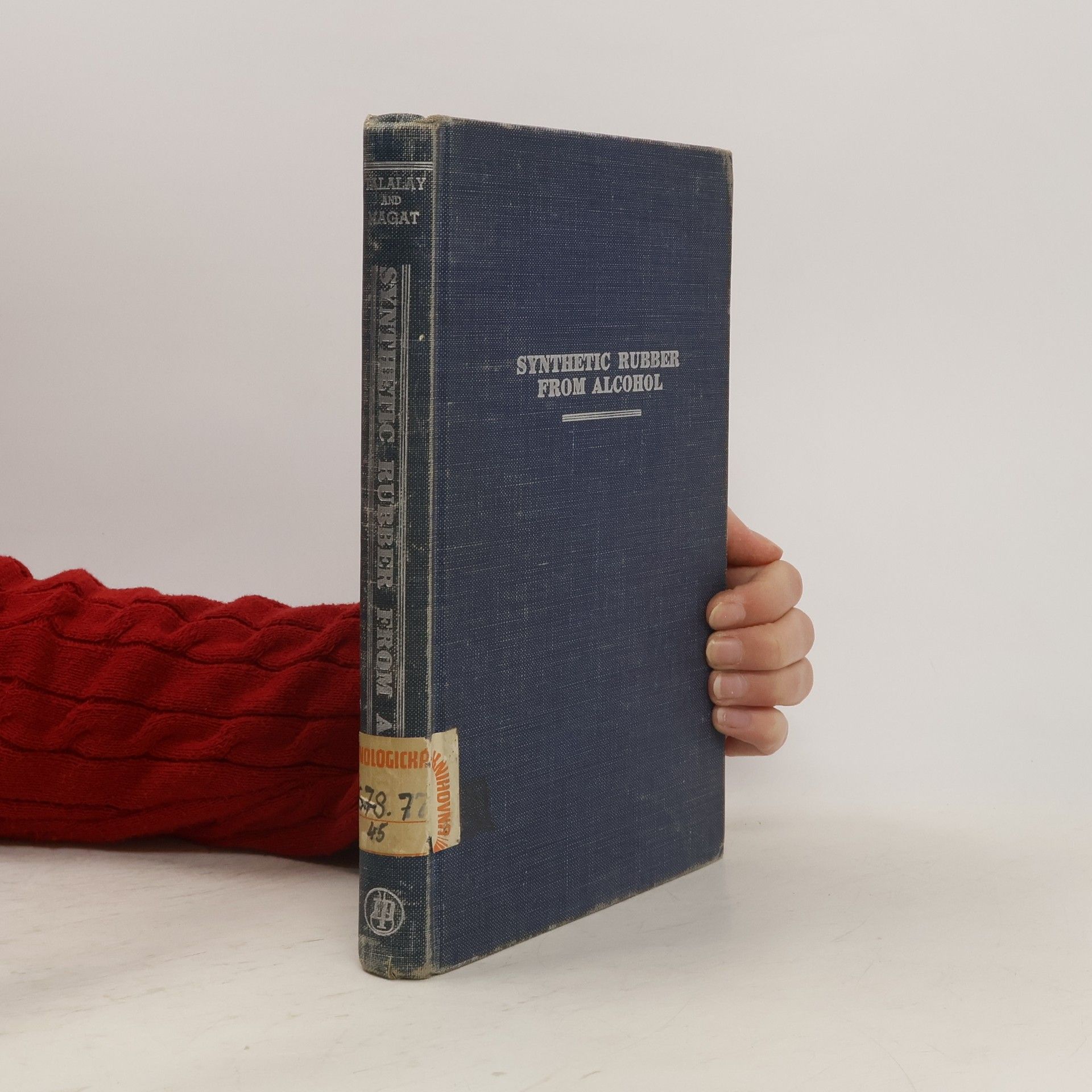 Anselm Talalay Synthetic Rubber from Alcohol