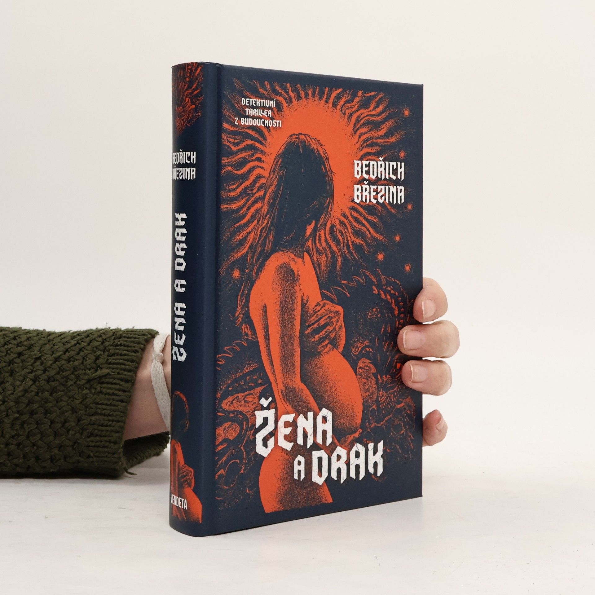 Bedřich Březina Žena a drak