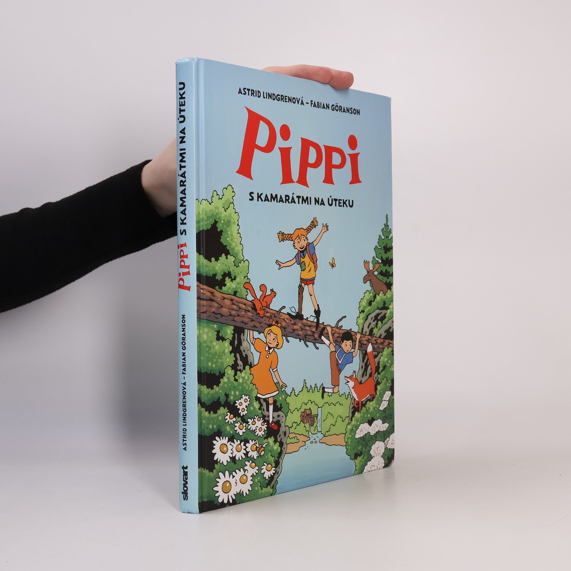 Astrid Lindgren Pippi s kamarátmi na úteku