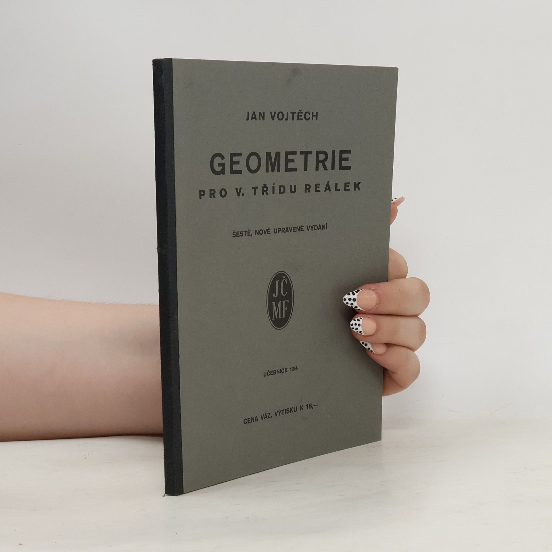 Jan Vojtěch Geometrie pro V. třídu reálek