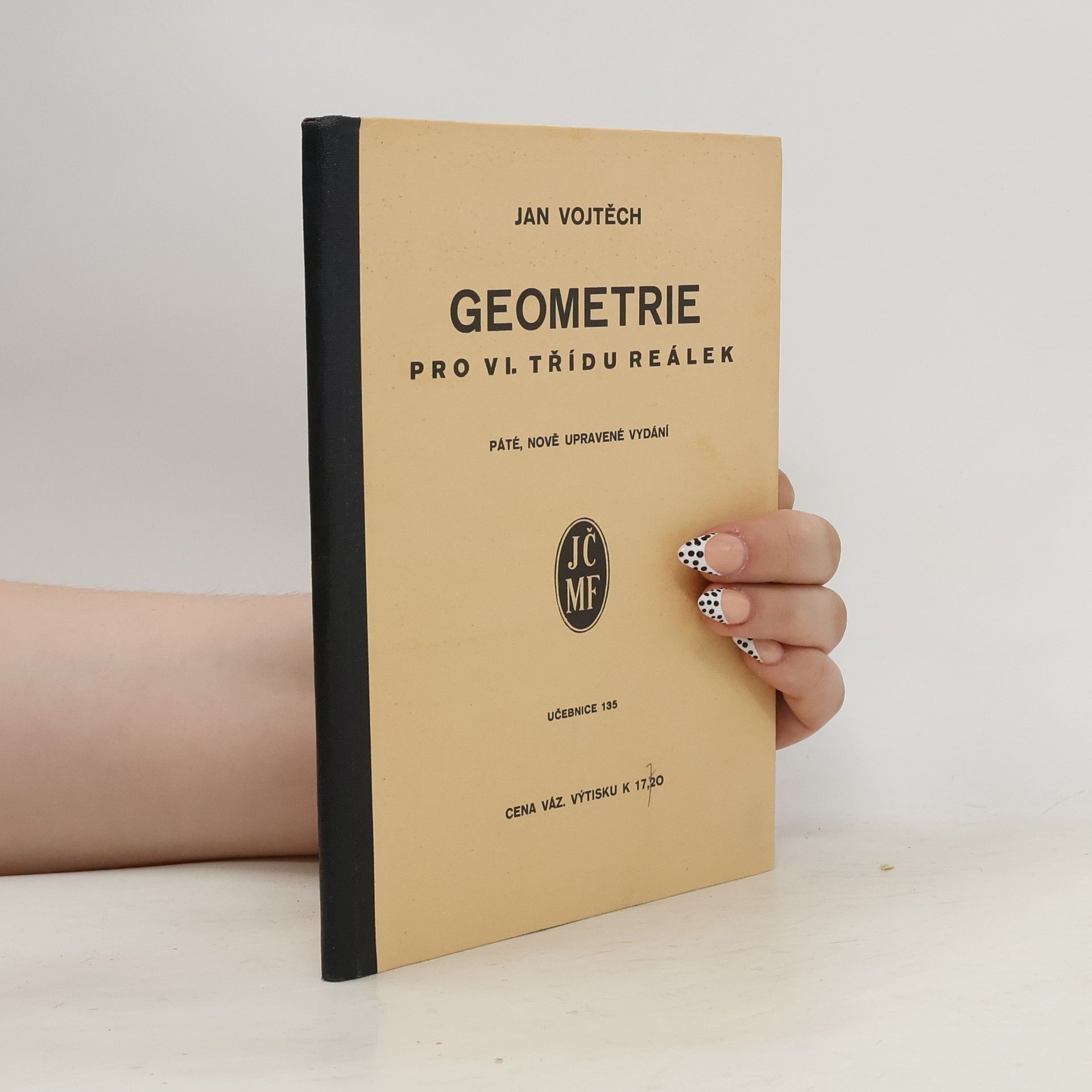 Jan Vojtěch Geometrie pro VI. třídu středních škol