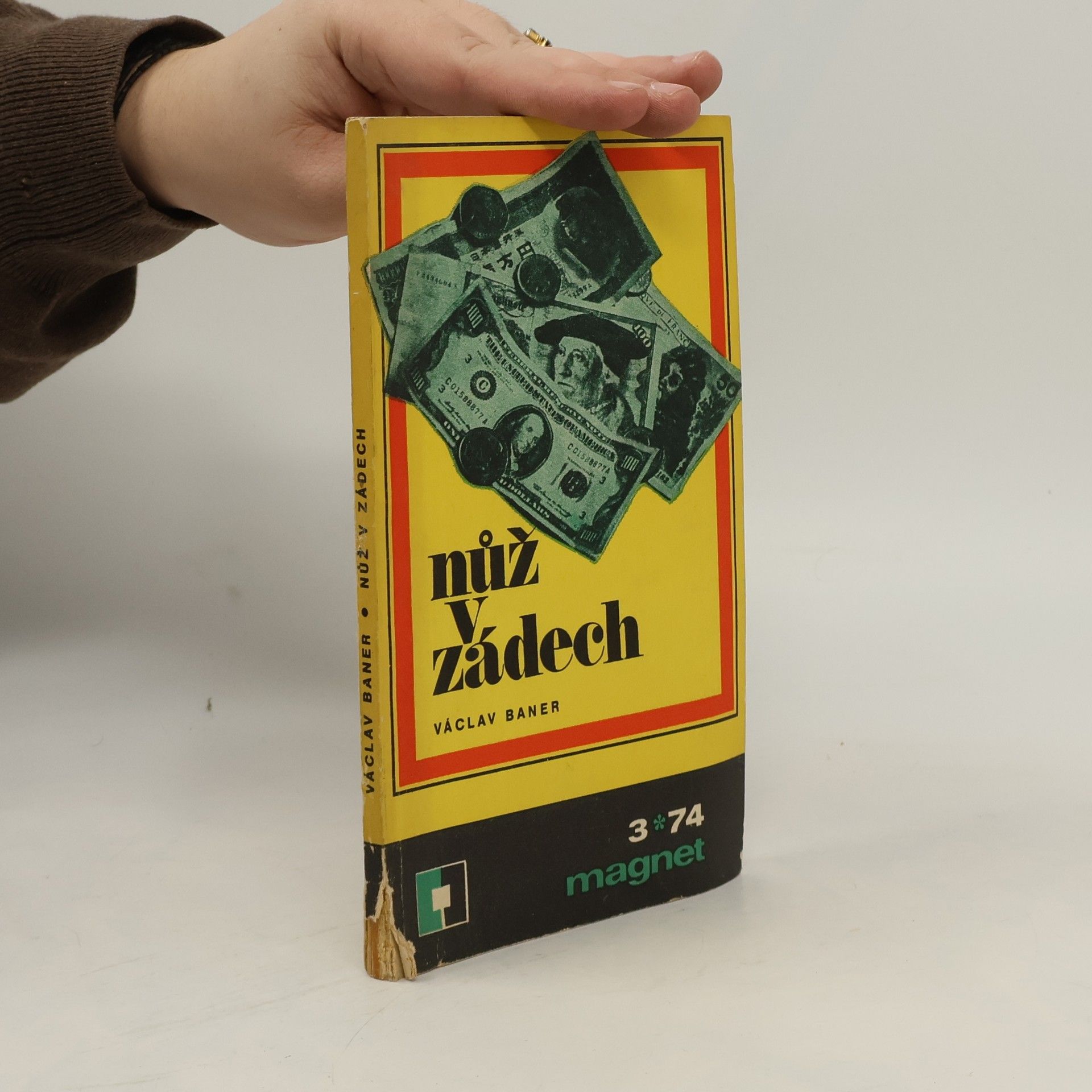 Václav Baner Nůž v zádech