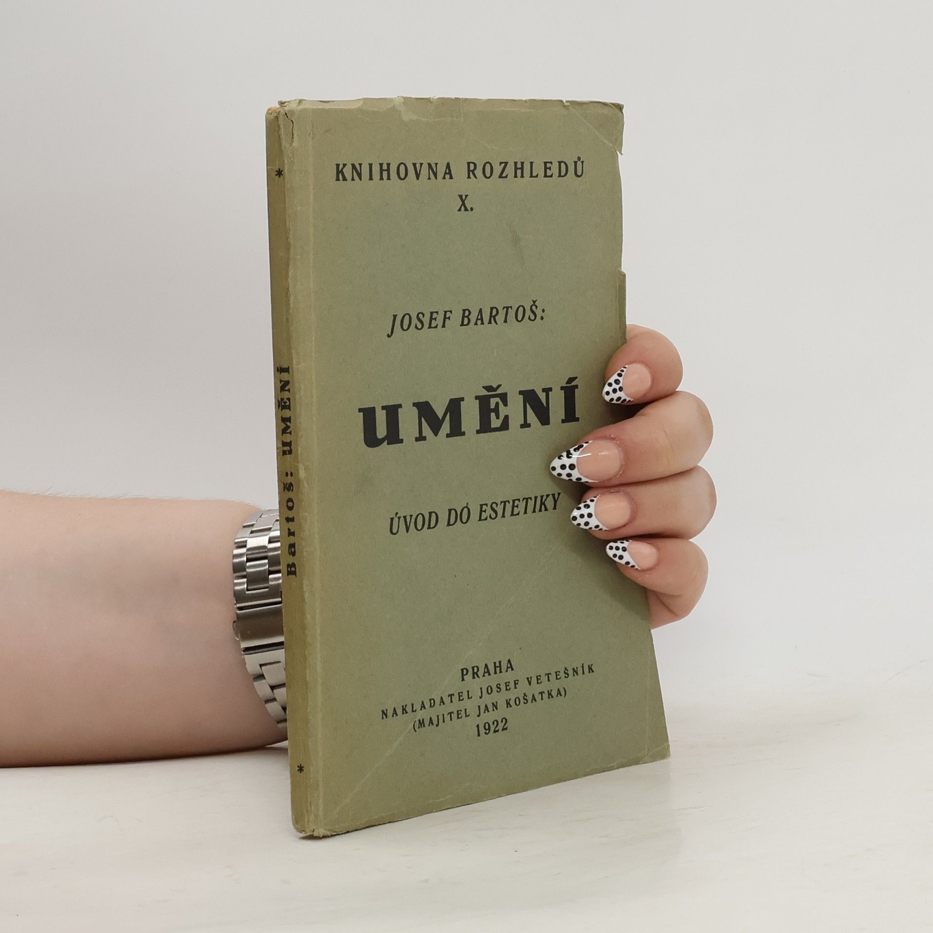 Josef Bartoš Umění. Úvod do estetiky