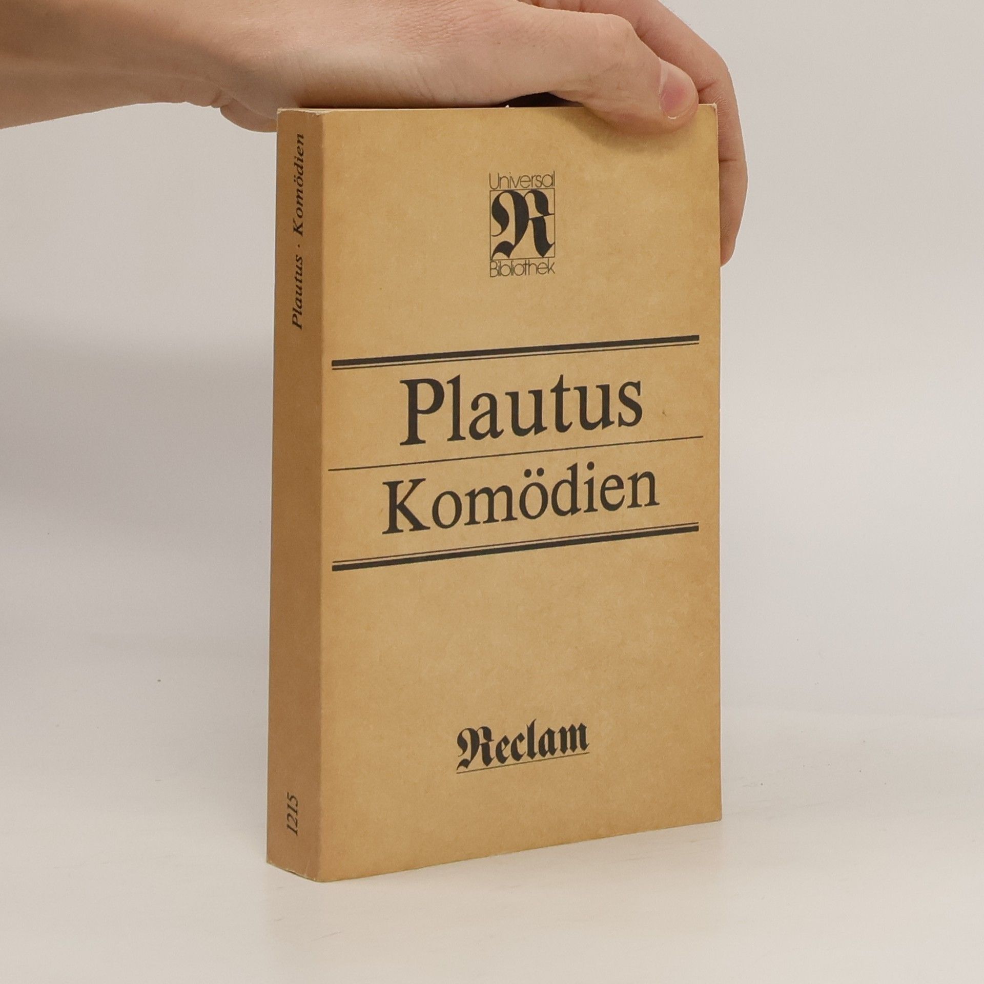 Plautus Komödien