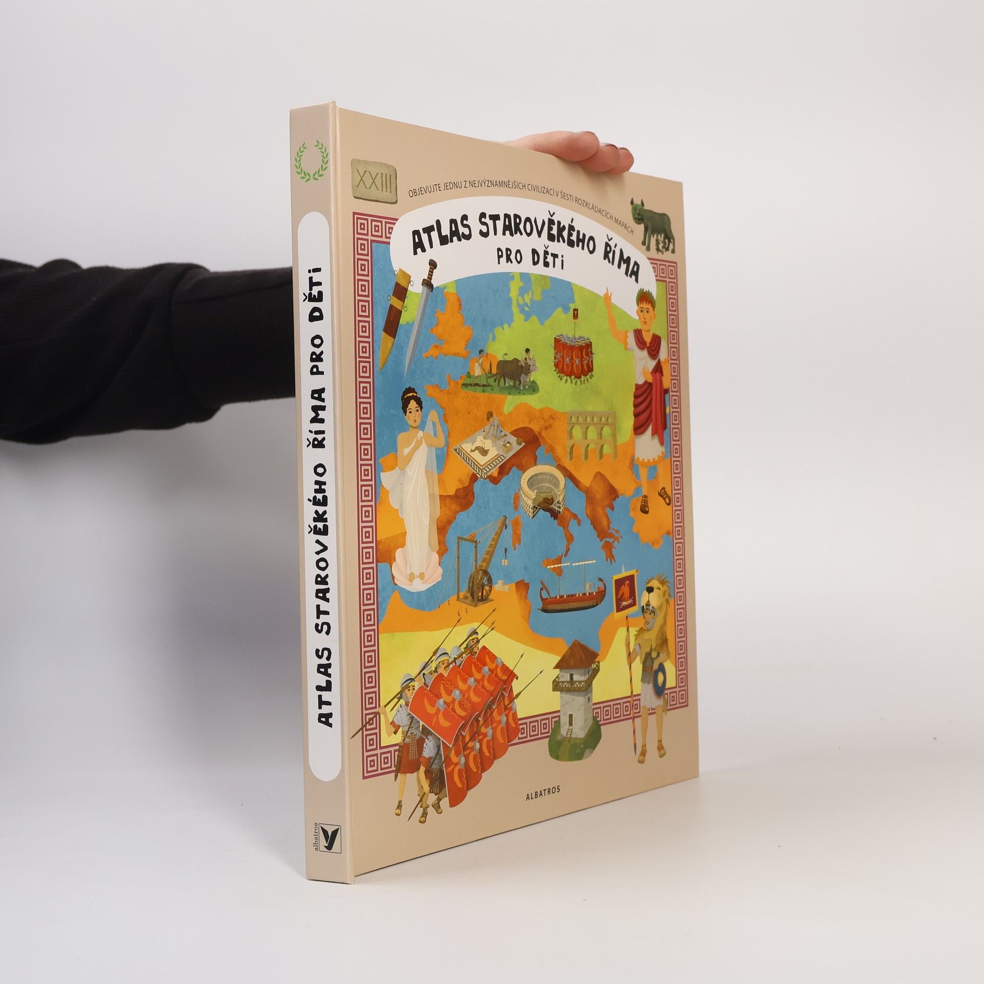 Tomáš Tůma Atlas starověkého Říma pro děti