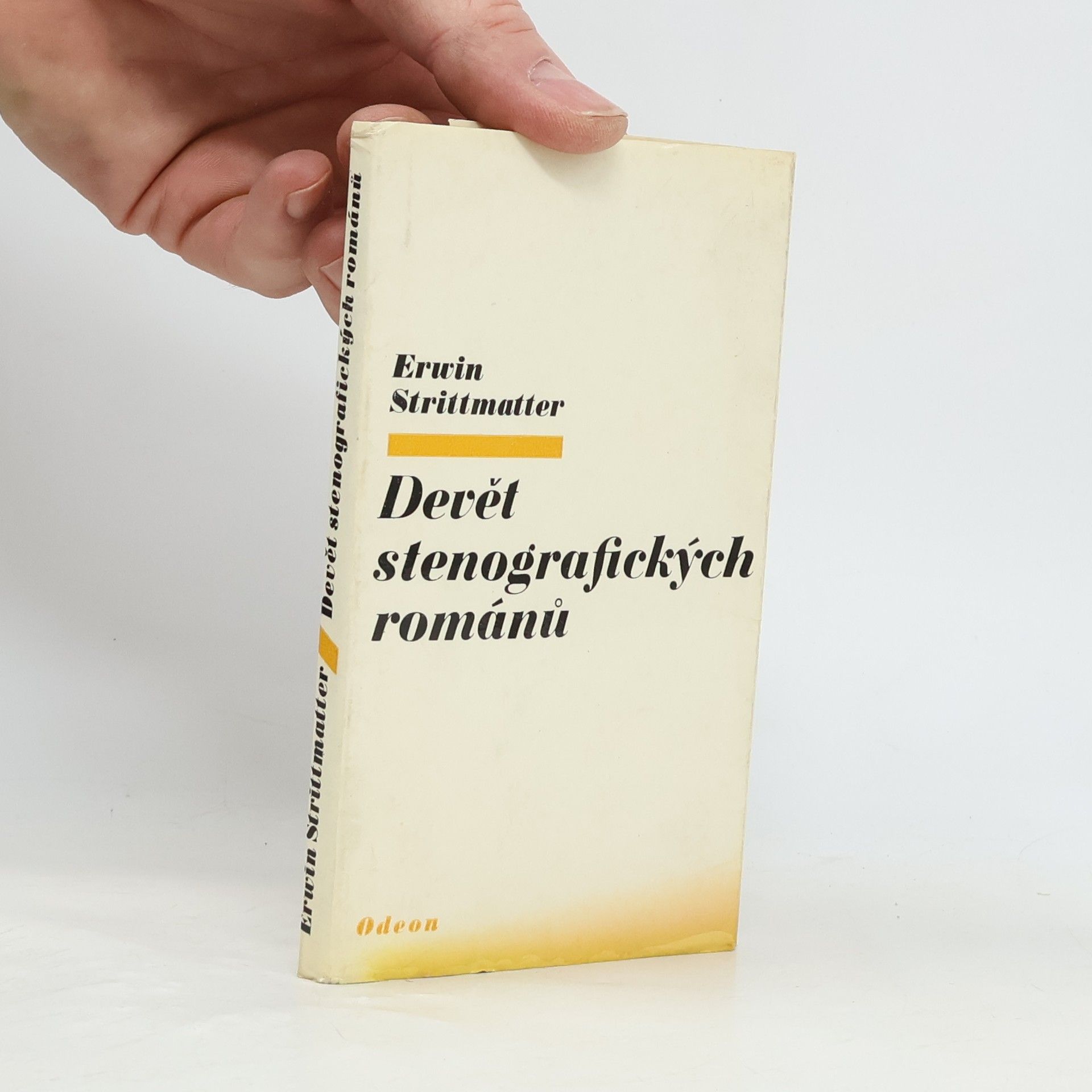 Erwin Strittmatter Devět stenografických románů