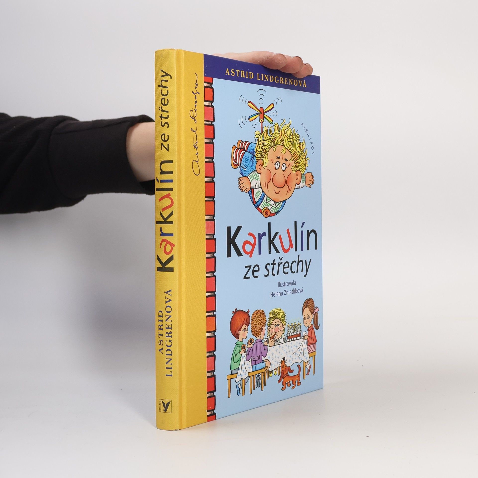 Astrid Lindgren Karkulín ze střechy