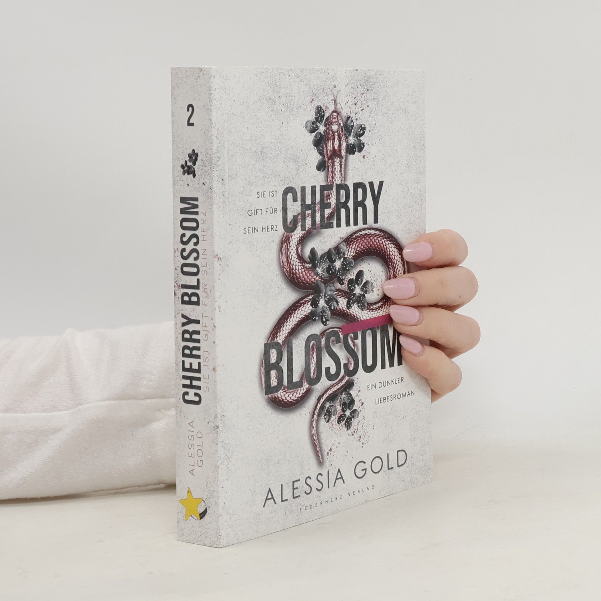 Alessia Gold Cherry Blossom