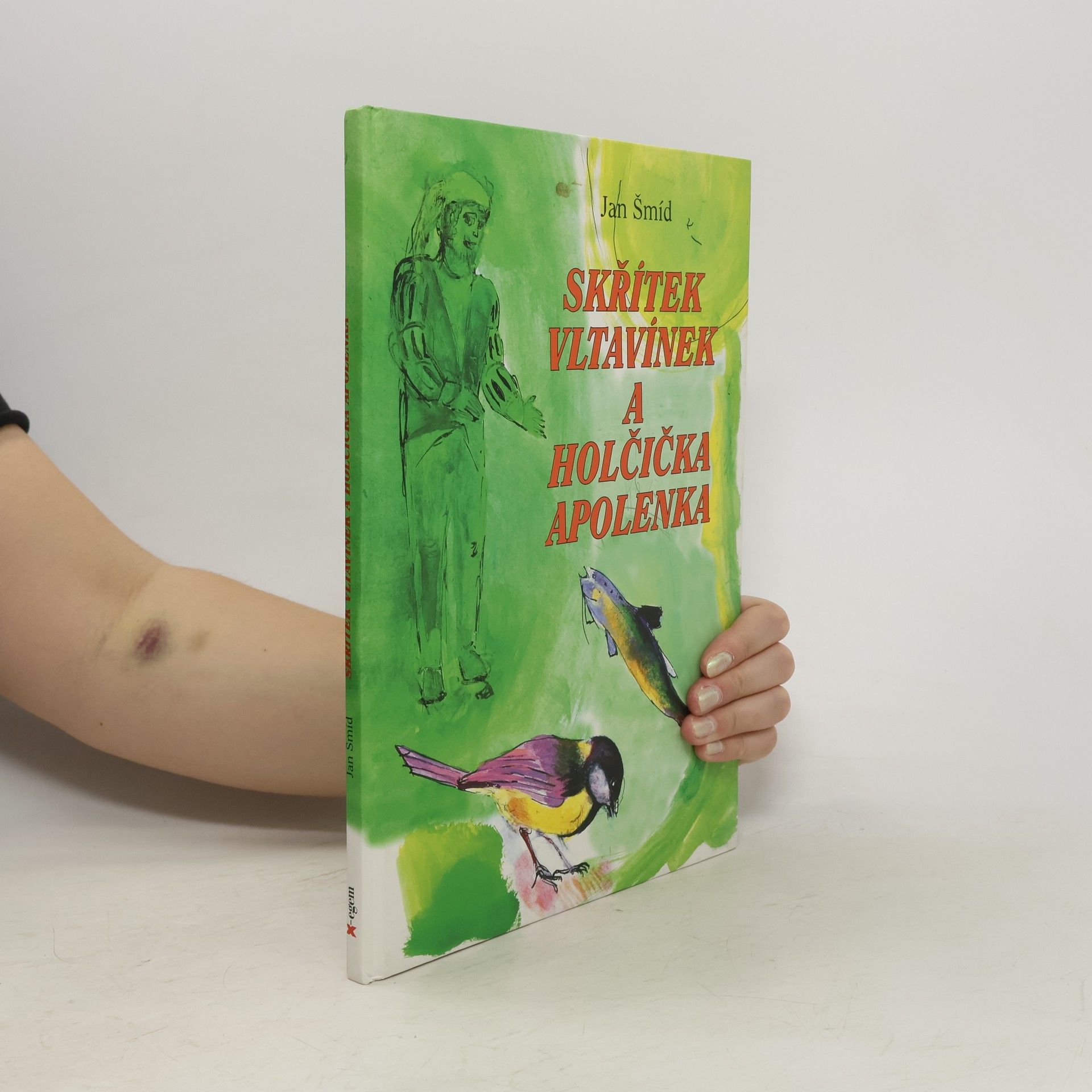Jan Šmíd Skřítek Vltavínek a holčička Apolenka