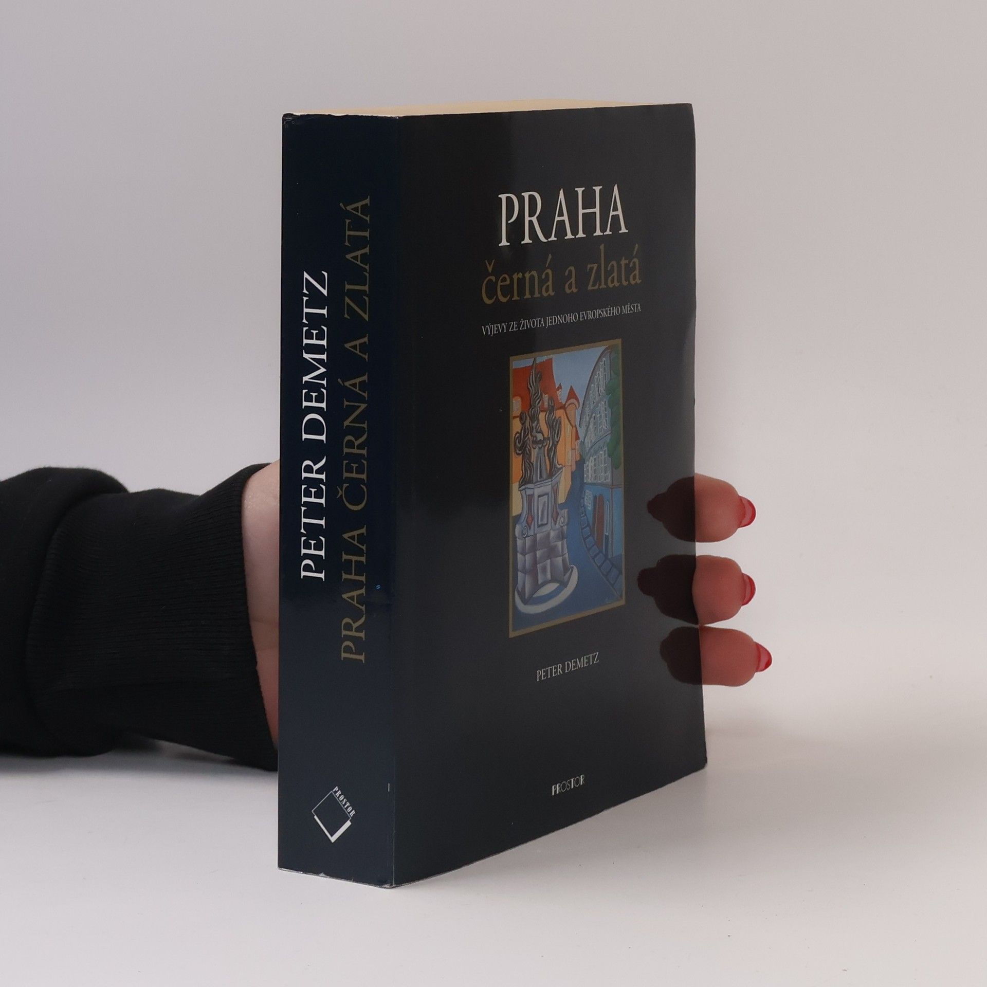 Peter Demetz Praha černá a zlatá