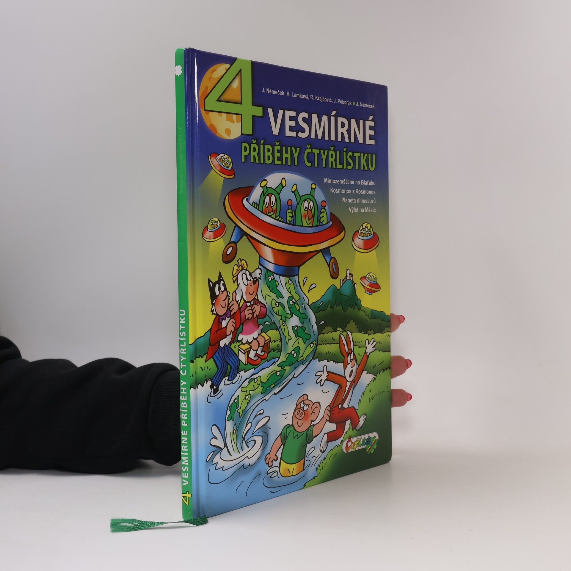 Jaroslav Němeček 4 vesmírné příběhy Čtyřlístku