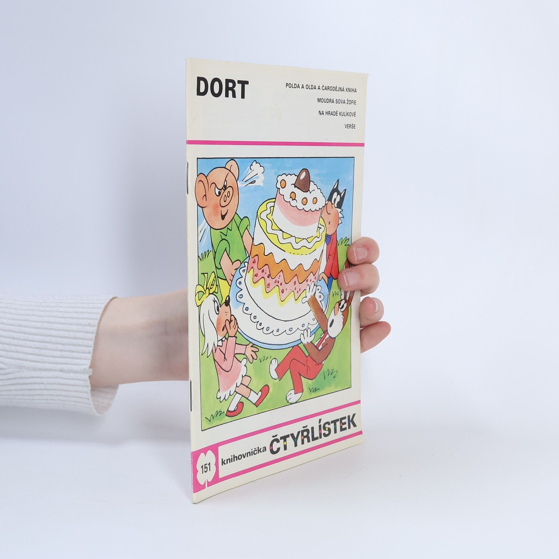 Jaroslav Němeček Čtyřlístek 151. Dort