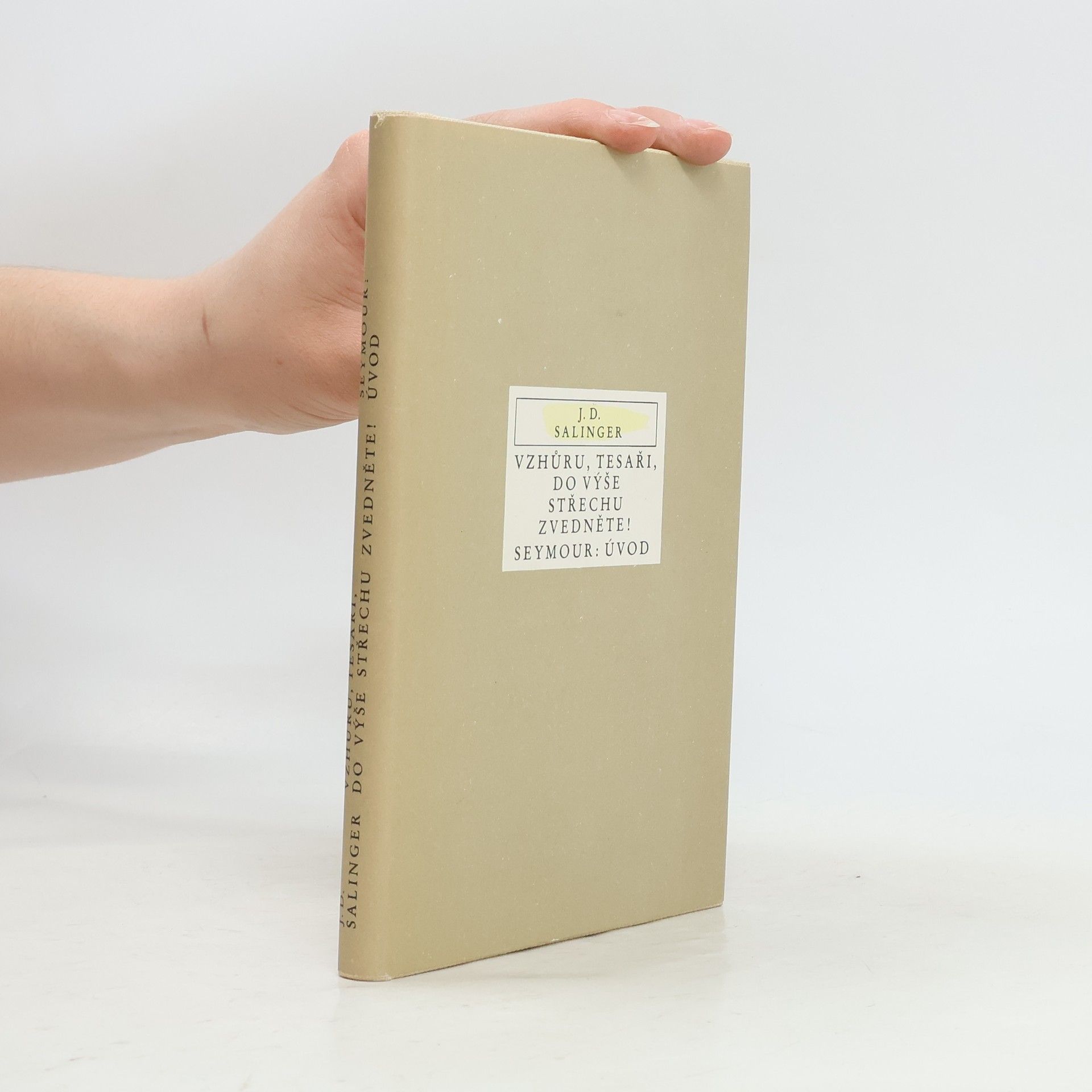 Jerome David Salinger Vzhůru, tesaři, do výše střechu zvedněte! Úvod