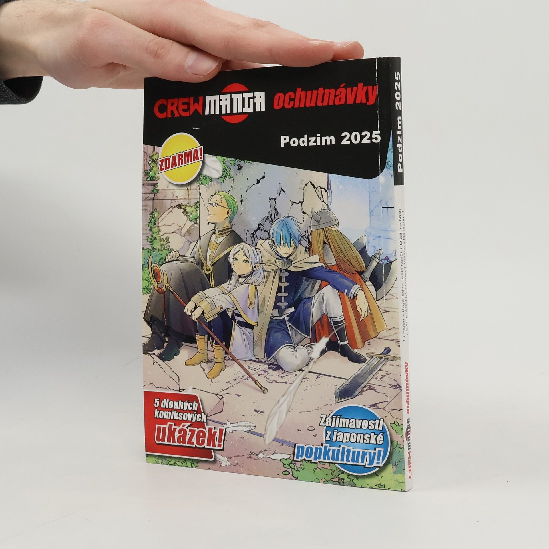 Collectif d'auteurs Crew manga ochutnávky. Podzim 2025