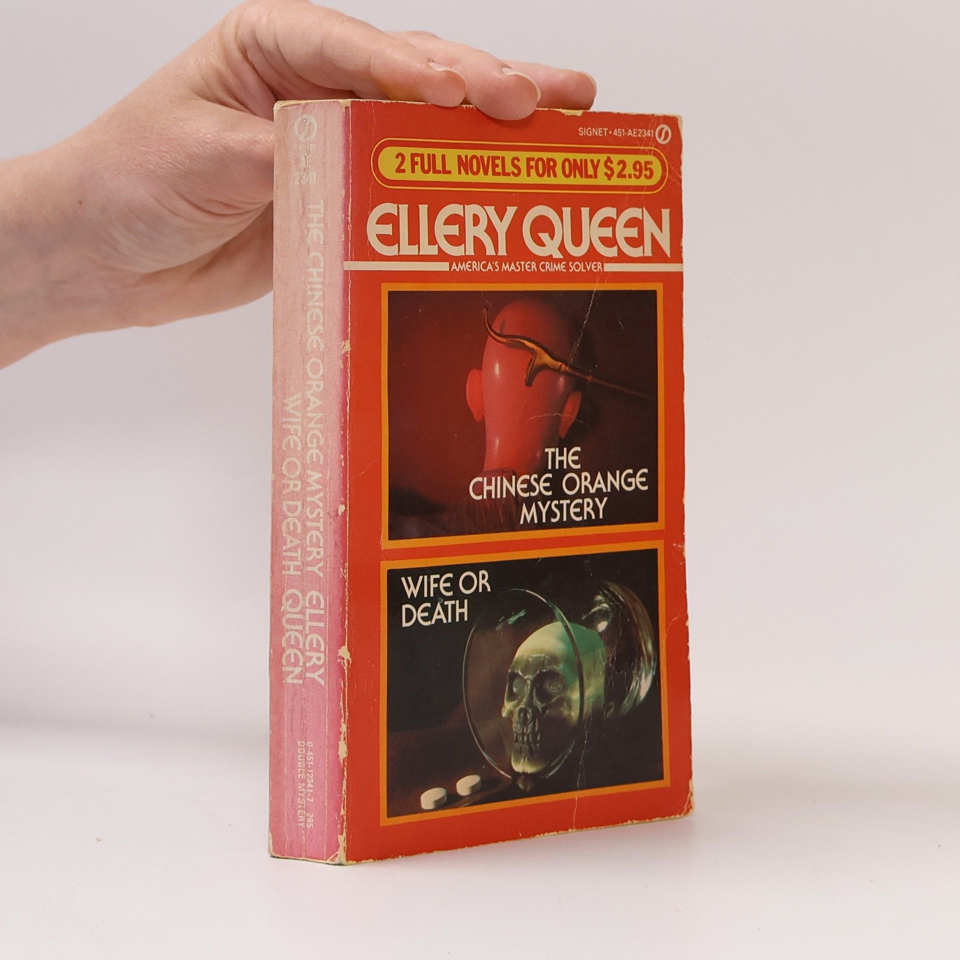Ellery Queen The Chinese Orange Mystery; and, Wife or Death