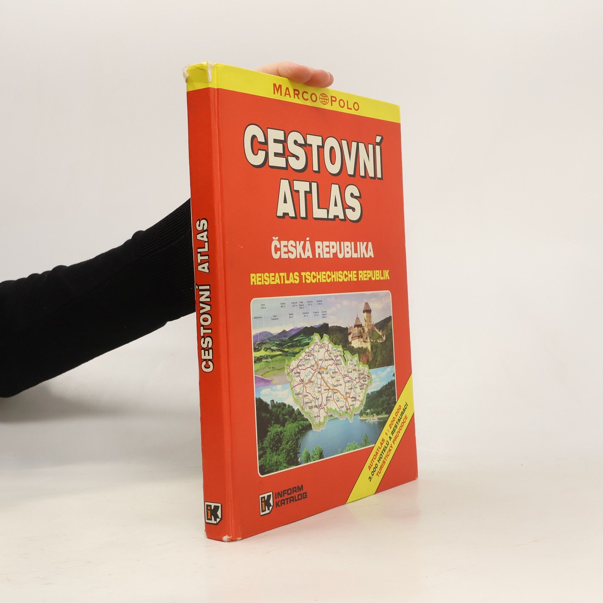 Autorenkollektiv Cestovní atlas. Česká republika. Reiseatlas Tschechische Republik
