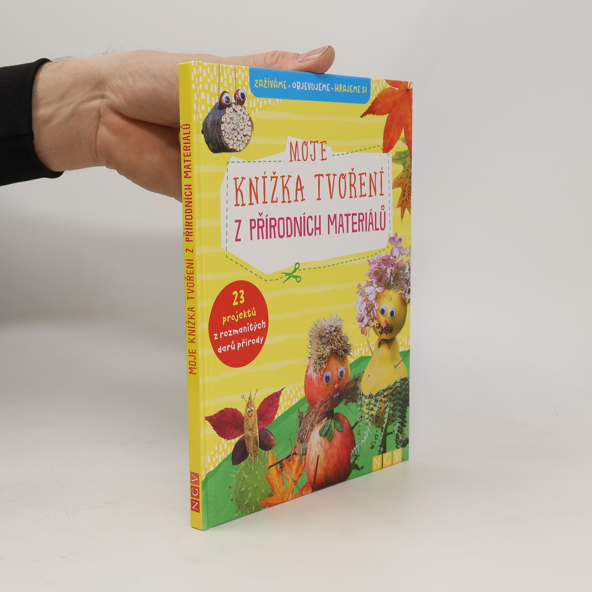 Kolektív autorov Moje knížka tvoření z přírodních materiálů