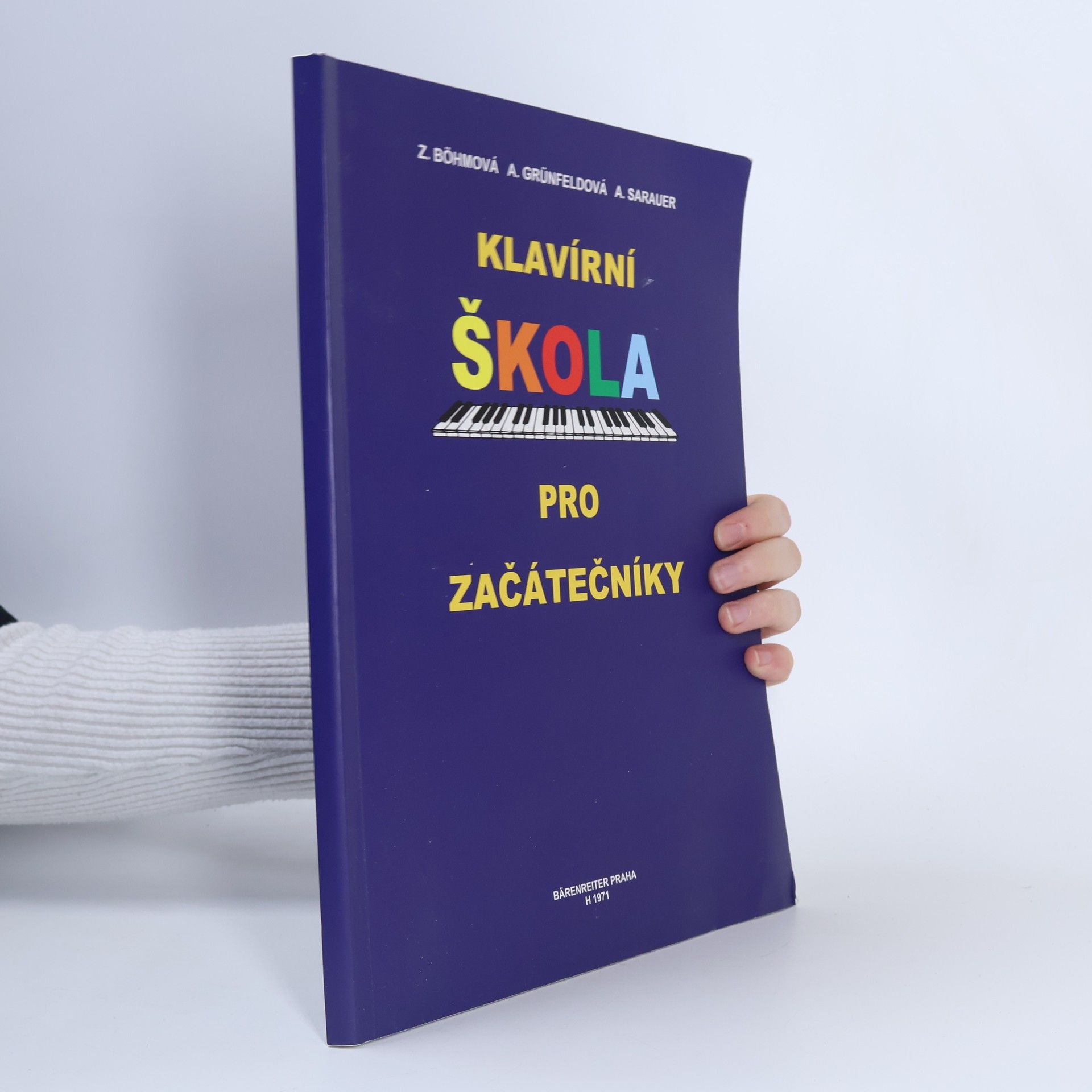 Zdeňka Bohmová Klavírní škola pro začátečníky