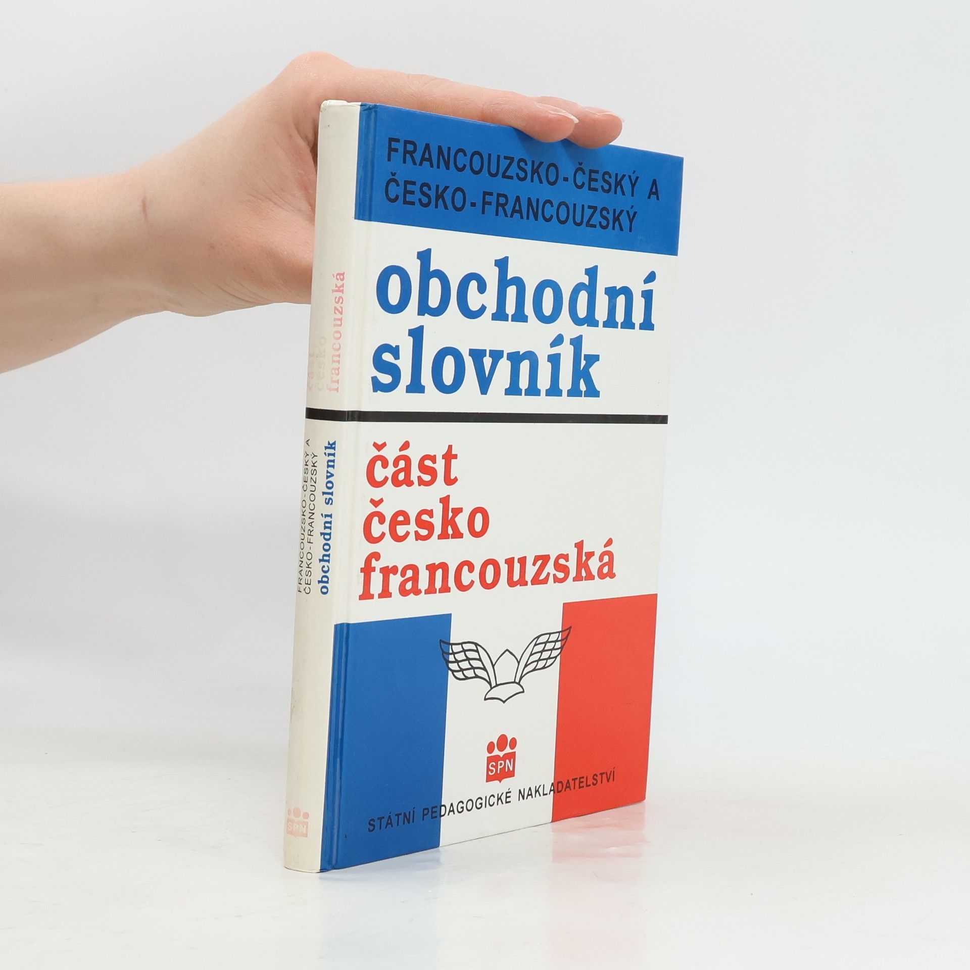 Václav Vlasák Francouzsko-český a česko-francouzský obchodní slovník. Část česko-francouzská