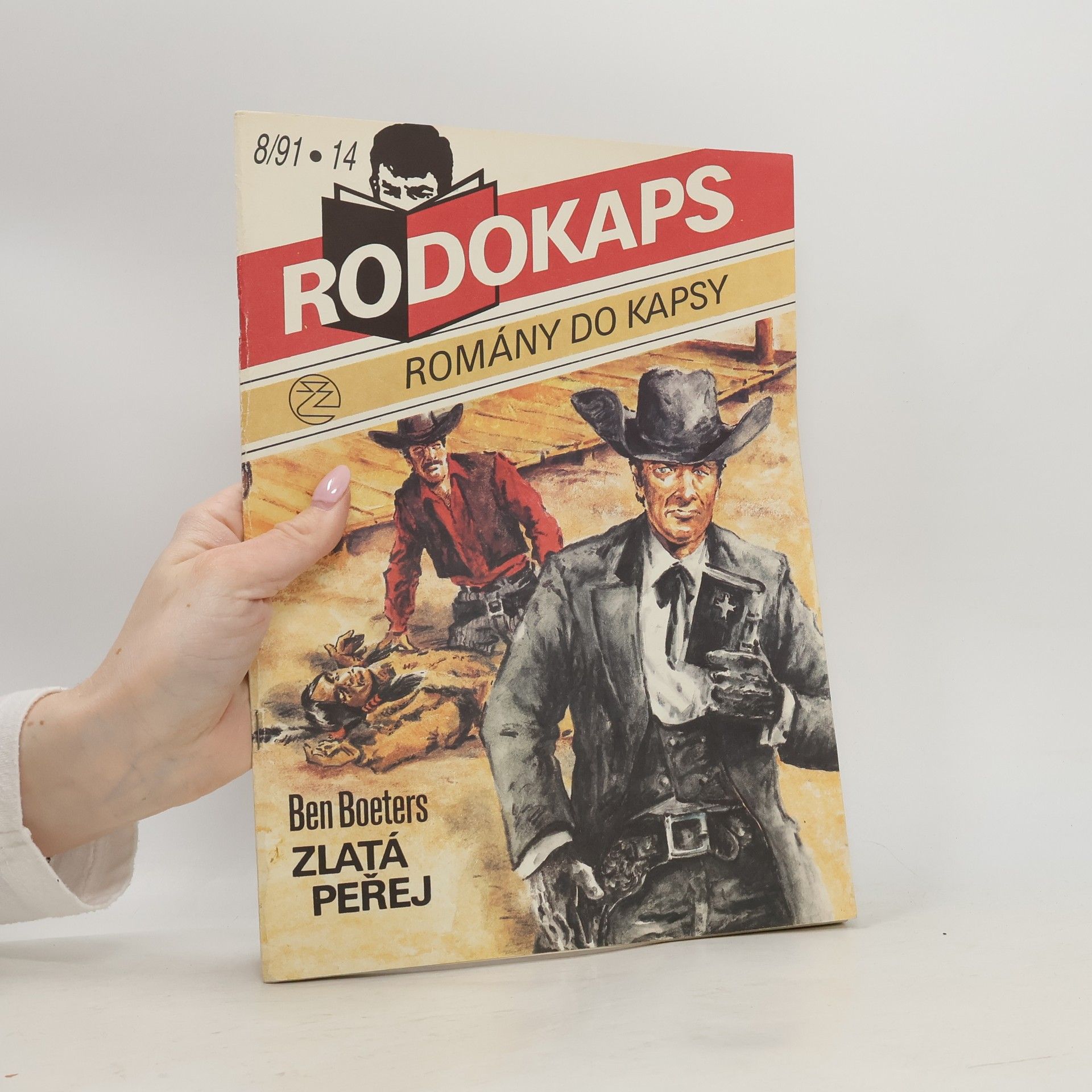 Jaroslav Danda Rodokaps 8/91. Zlatá peřej