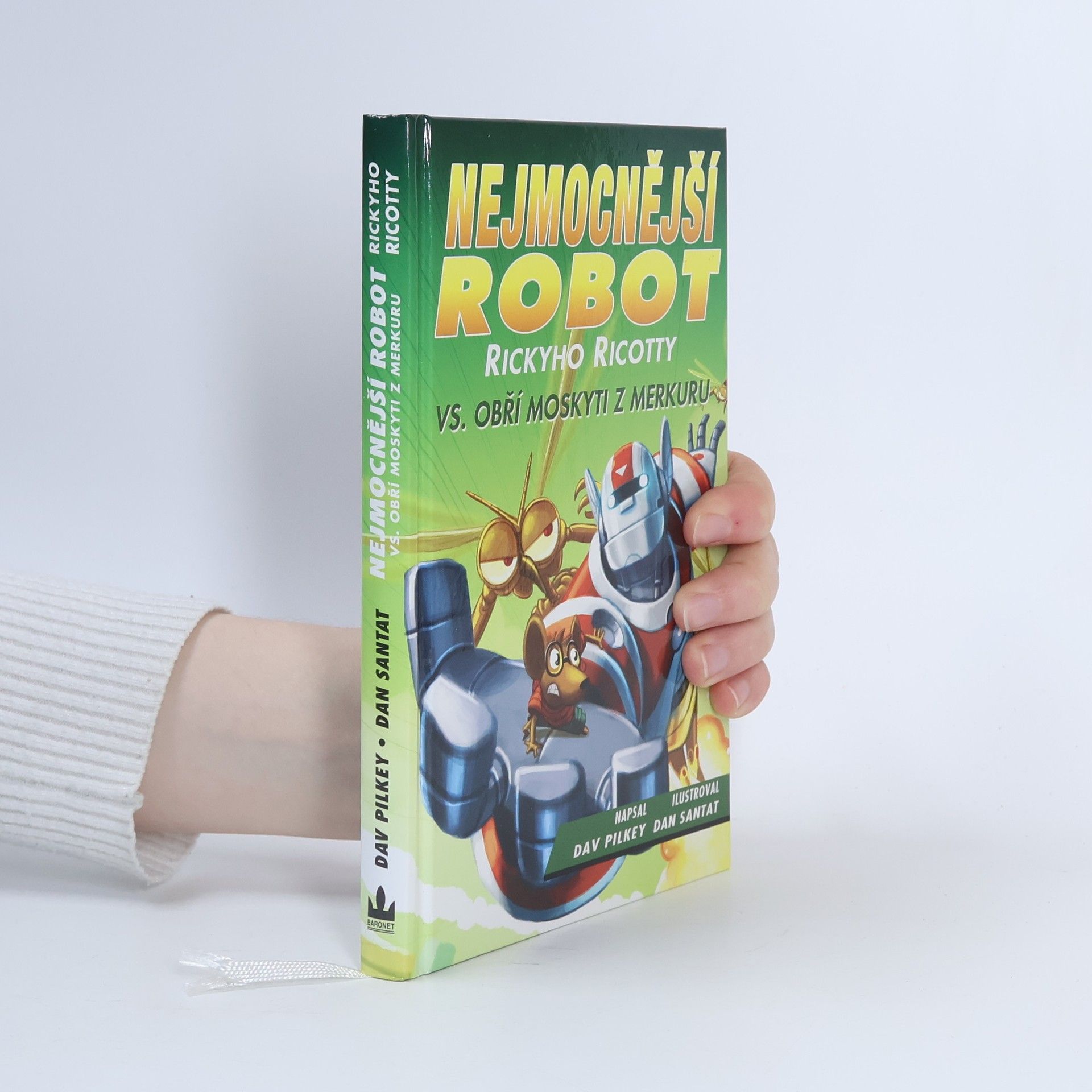 Dav Pilkey Nejmocnější robot Rickyho Ricotty vs. obří moskyti z Merkuru