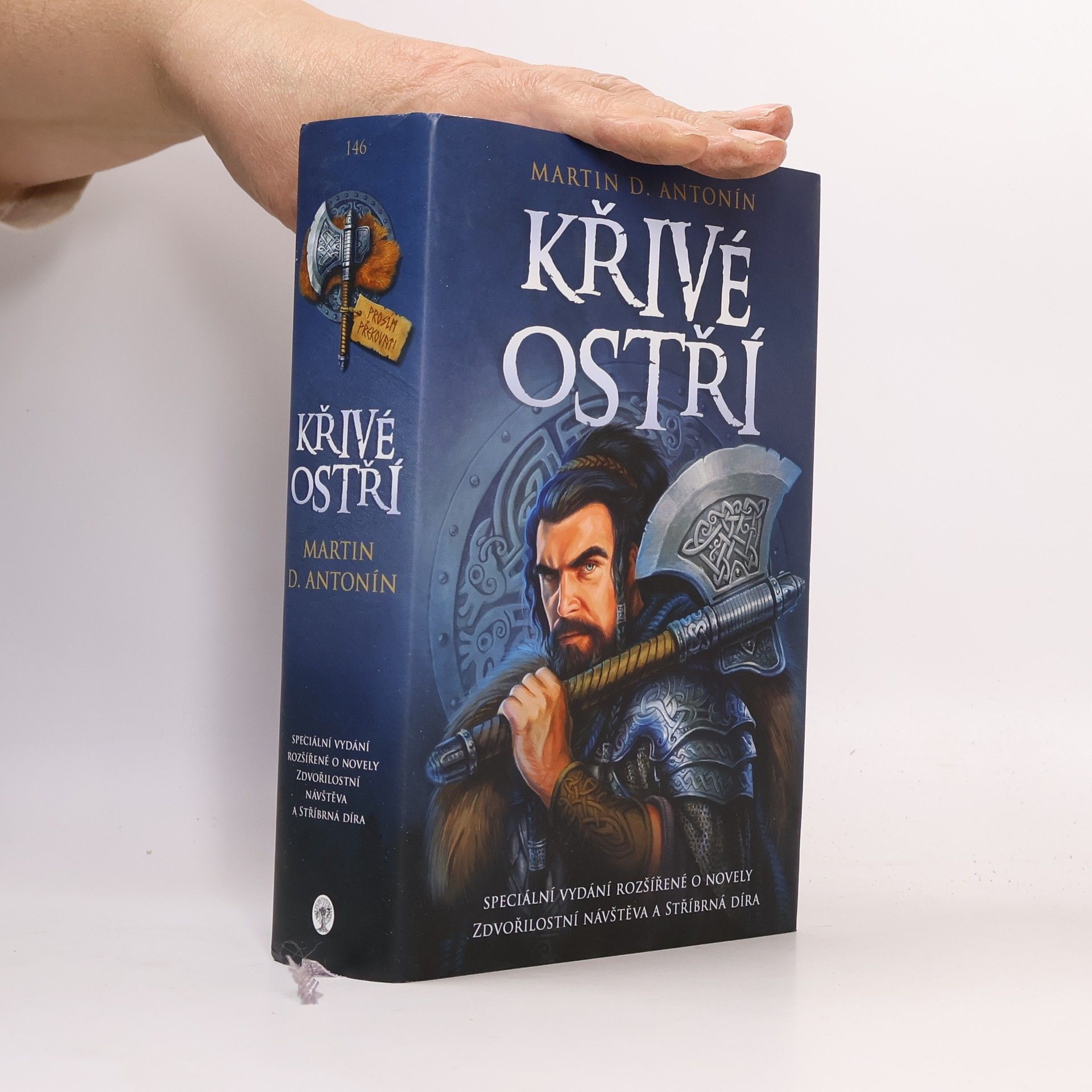 Martin D. Antonín Křivé ostří (+ 2 novely)