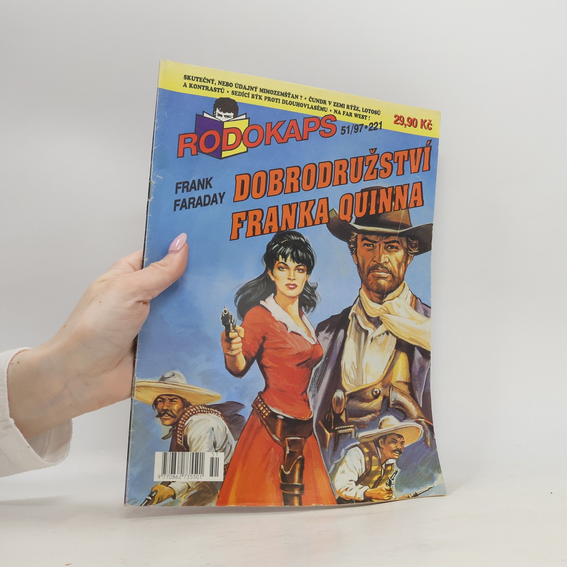 Rodokaps 51/1997. Dobrodružství Franka Quinna