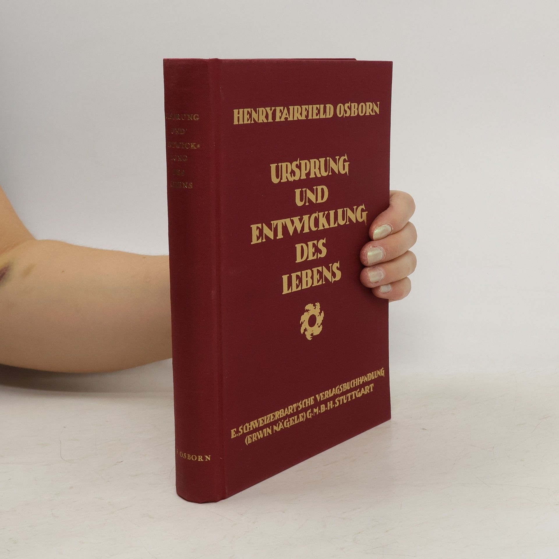 Henry Fairfield Osborn Ursprung und Entwicklung des Lebens