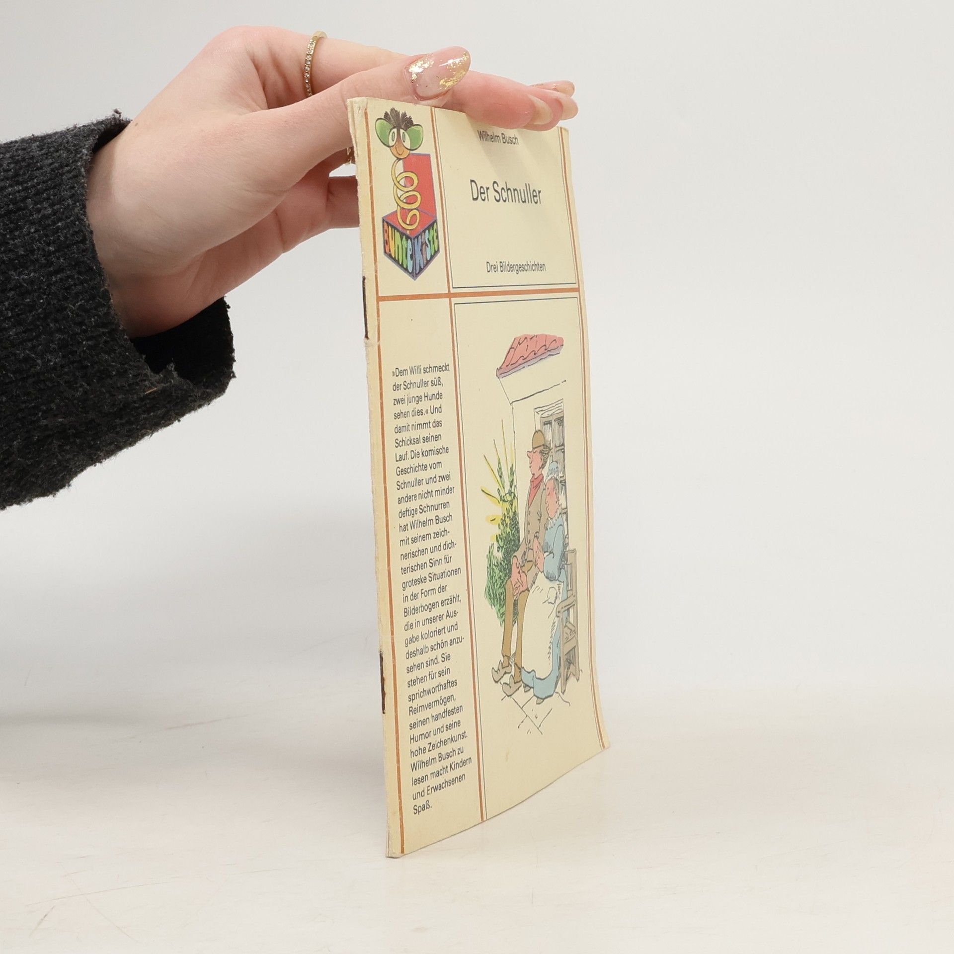 Wilhelm Busch Der Schnuller