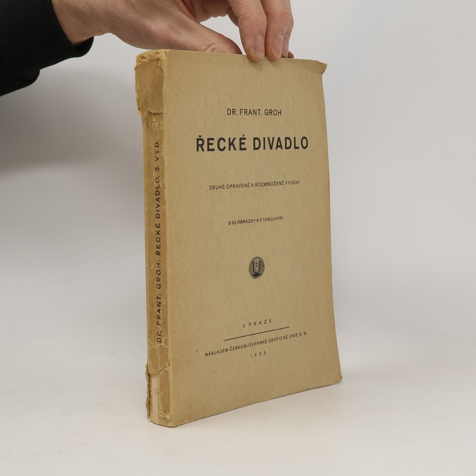 František Groh Řecké divadlo