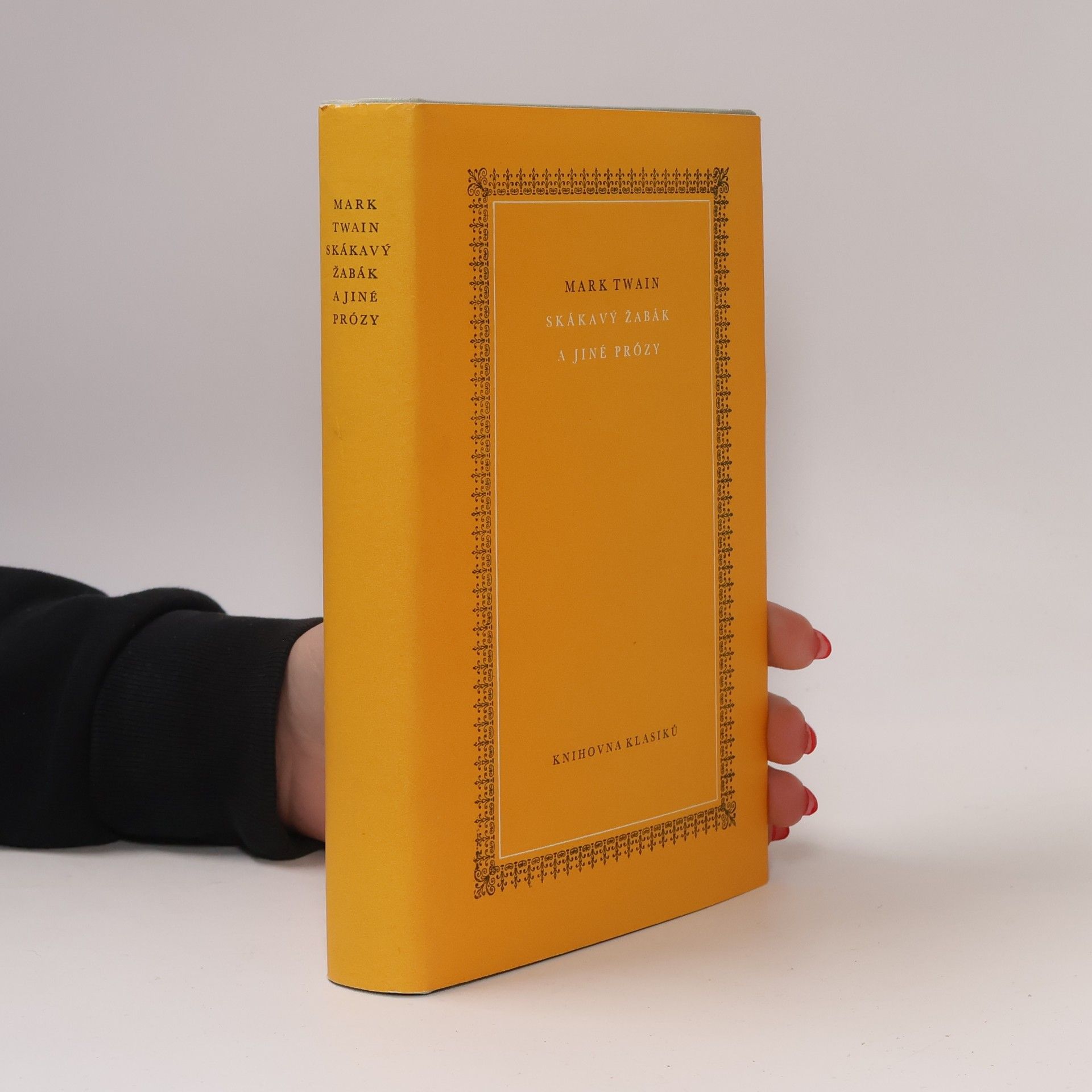 Mark Twain Skákavý žabák a jiné prózy