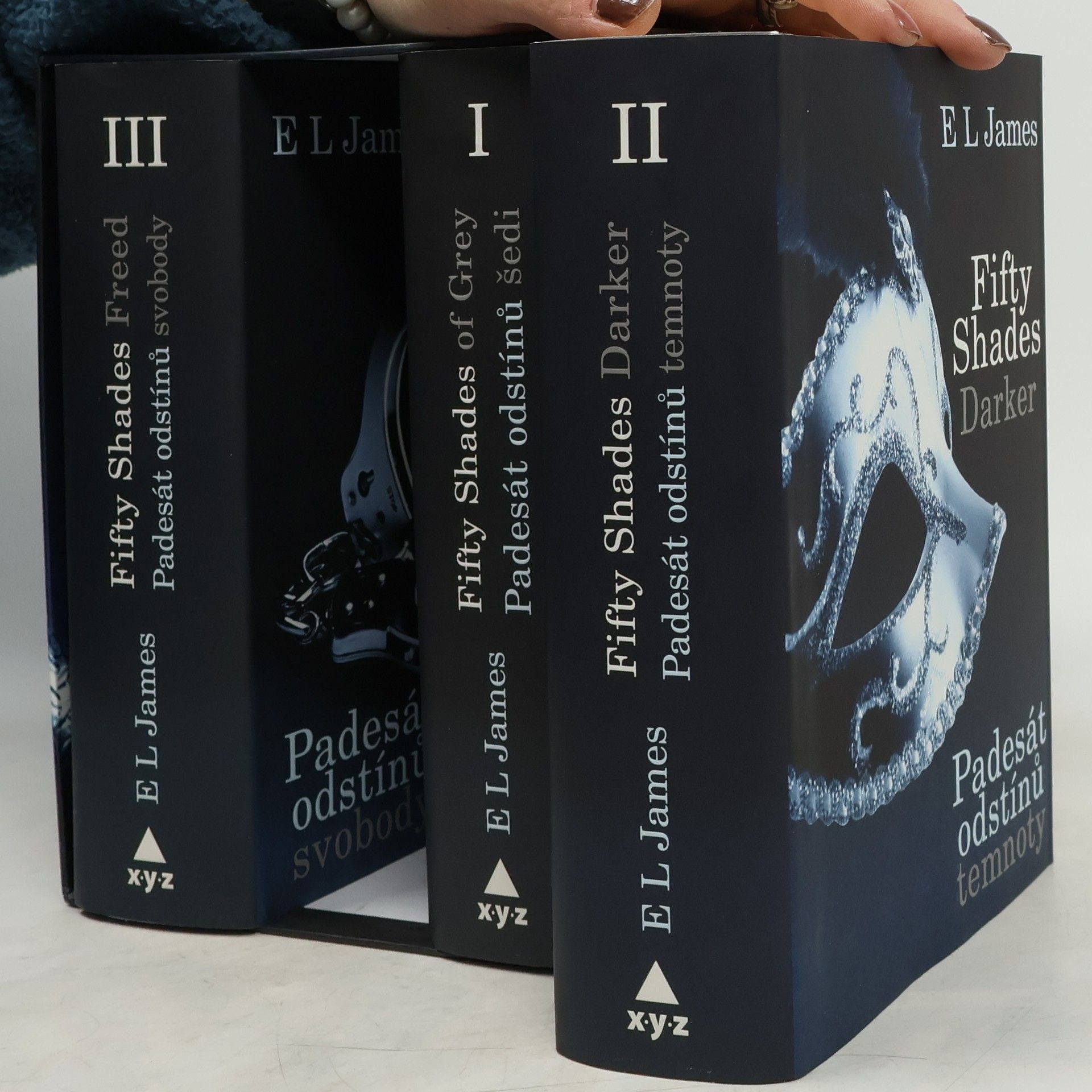 E L James Fifty Shades Trilogie 1-3