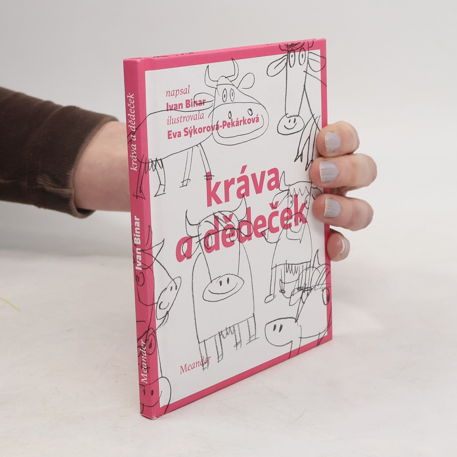 Kráva a dědeček