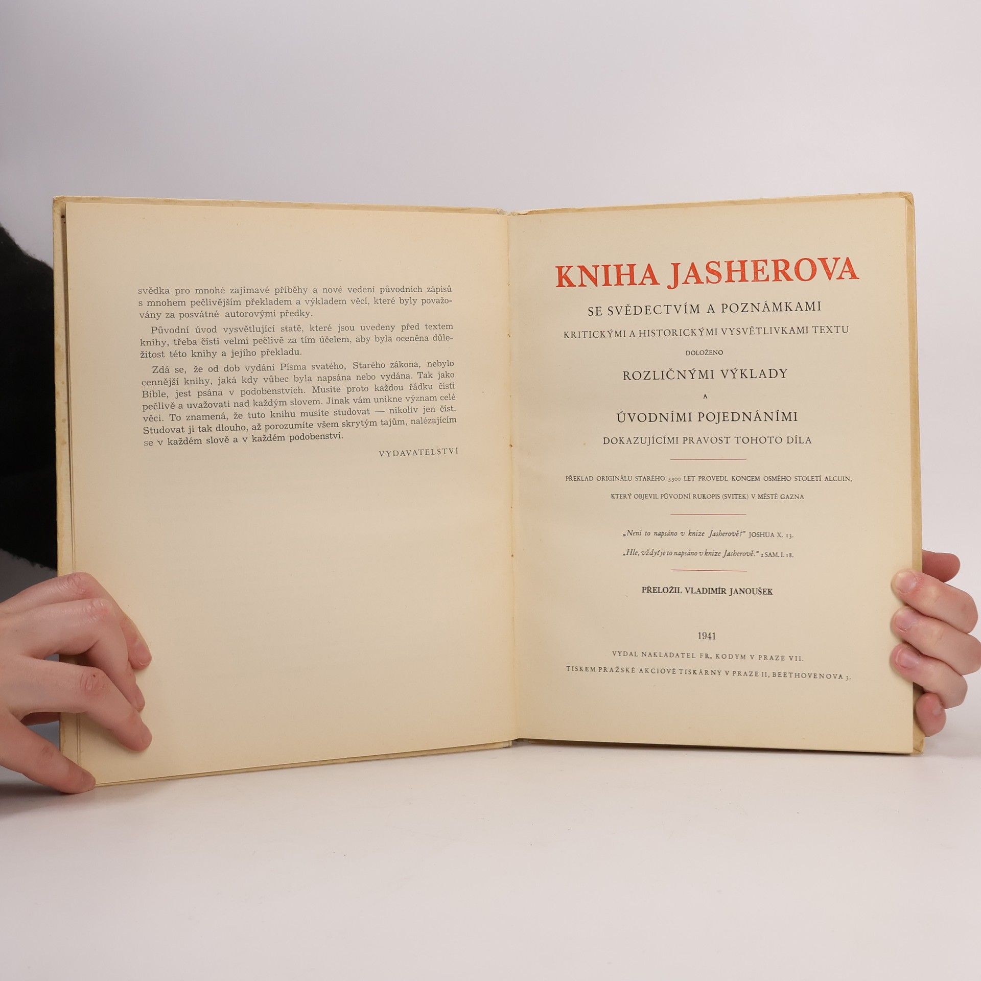 Autores varios Kniha Jasherova
