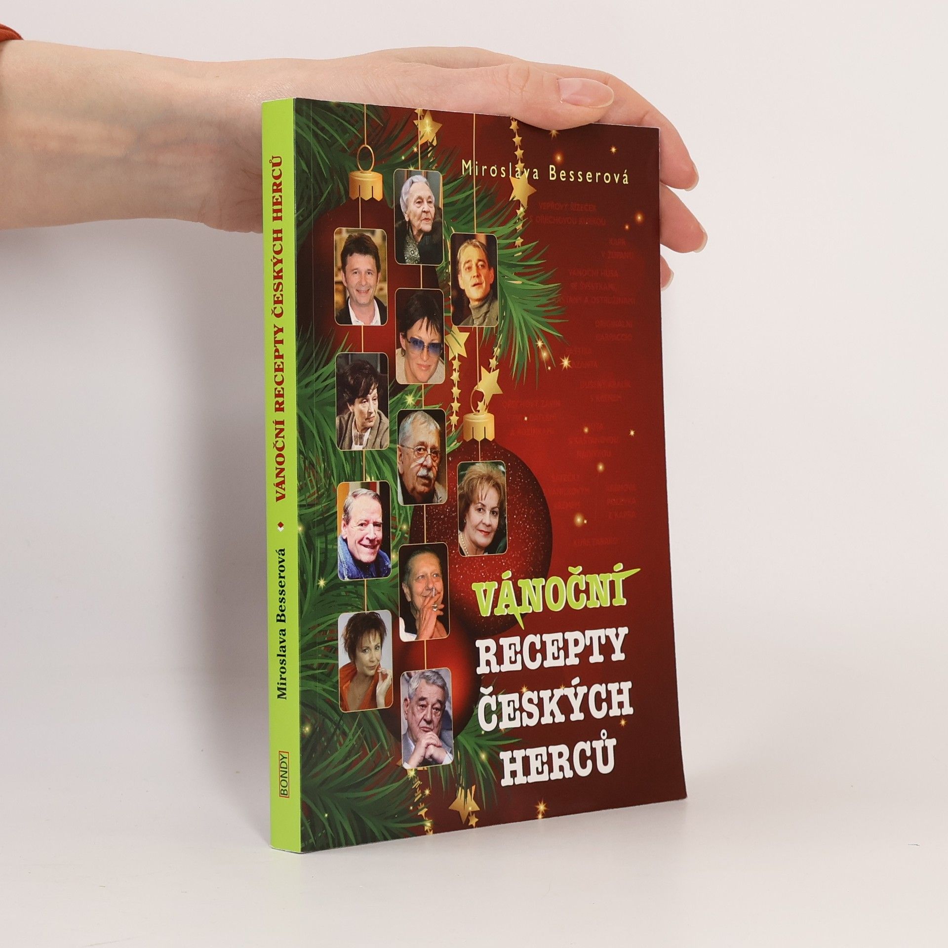 Miroslava Besserová Vánoční recepty českých herců