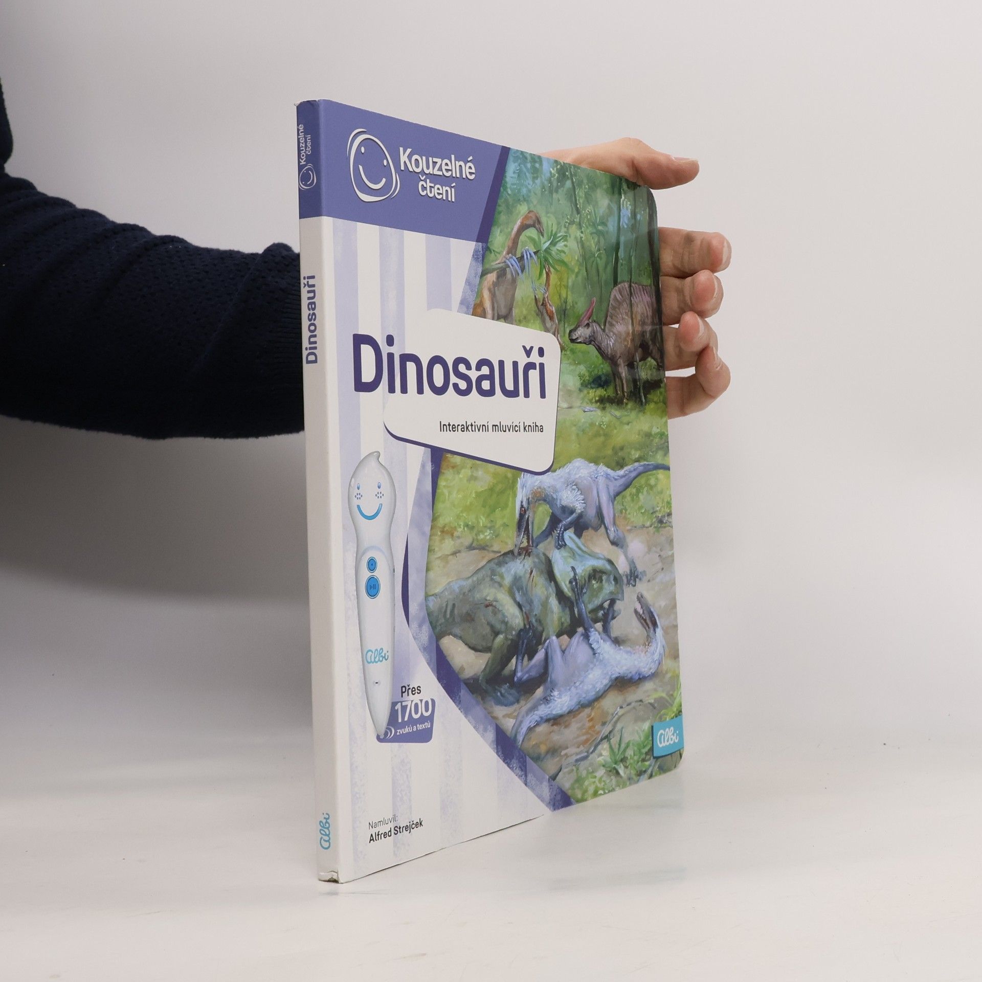 Jan Spěváček Dinosauři. Interaktivní mluvící kniha