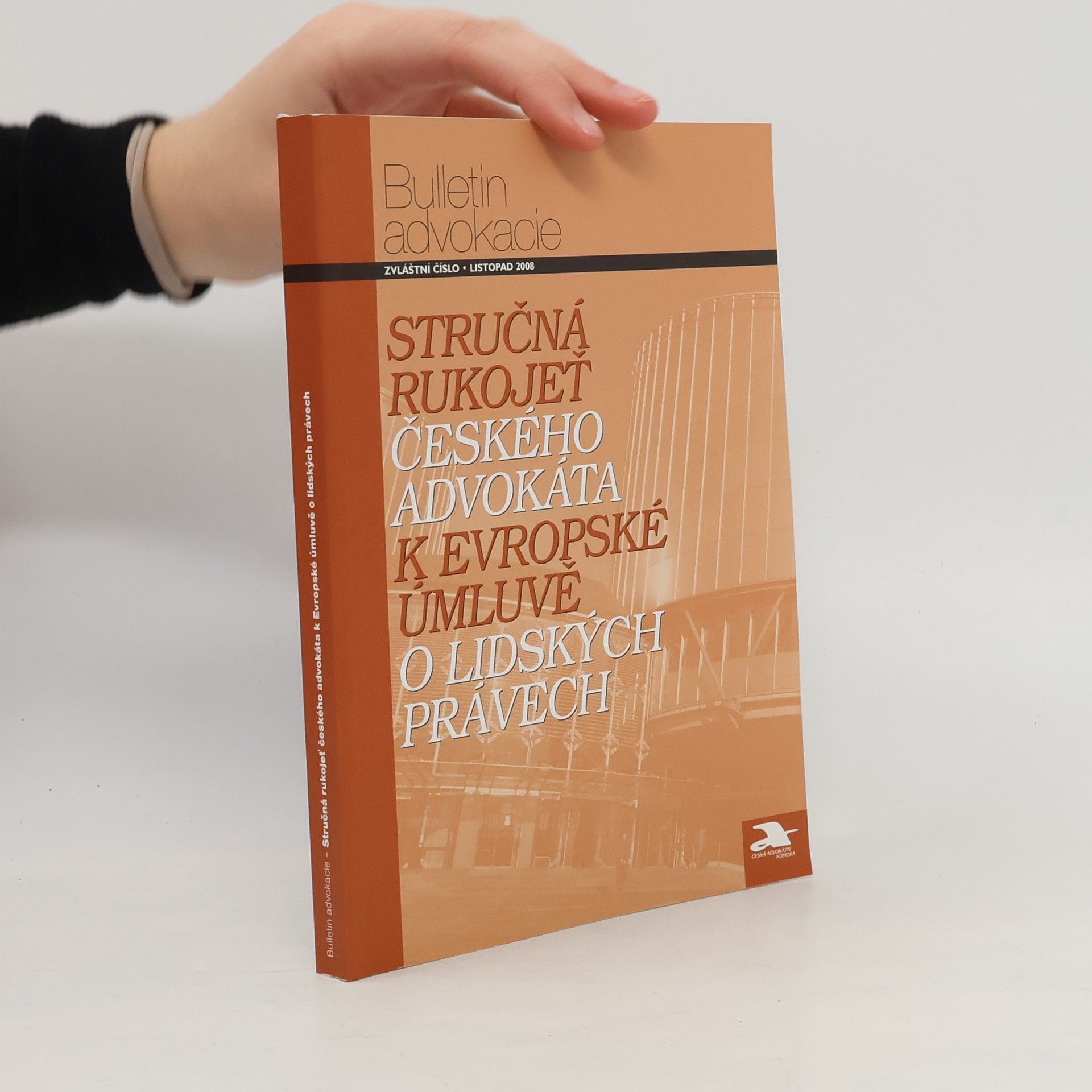 Kolektiv autorů Stručná rukojeť českého advokáta k evropské úmluvě o lidských právech. Bulletin advokacie, listopad 2008