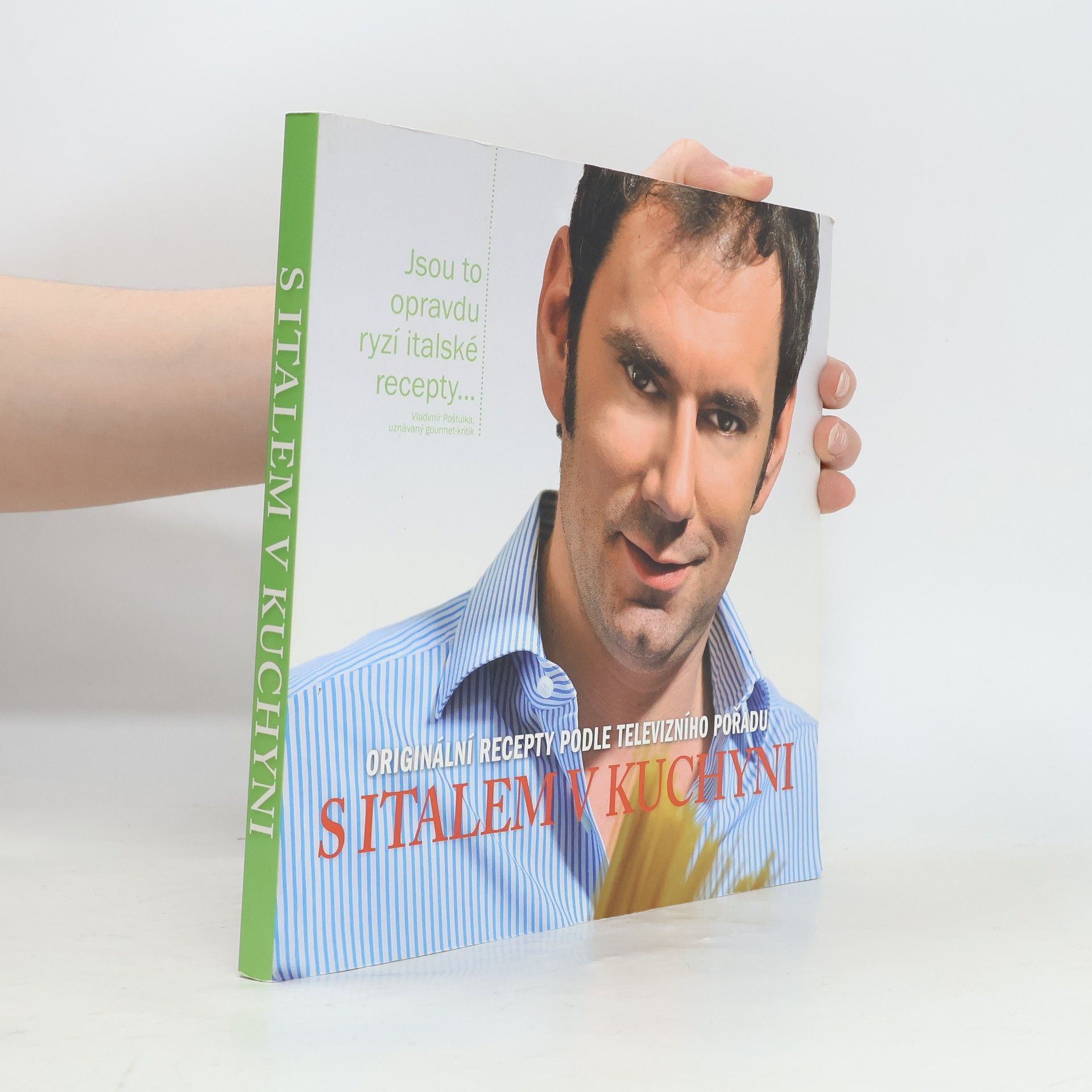 Dominika Pospíšilová S Italem v kuchyni