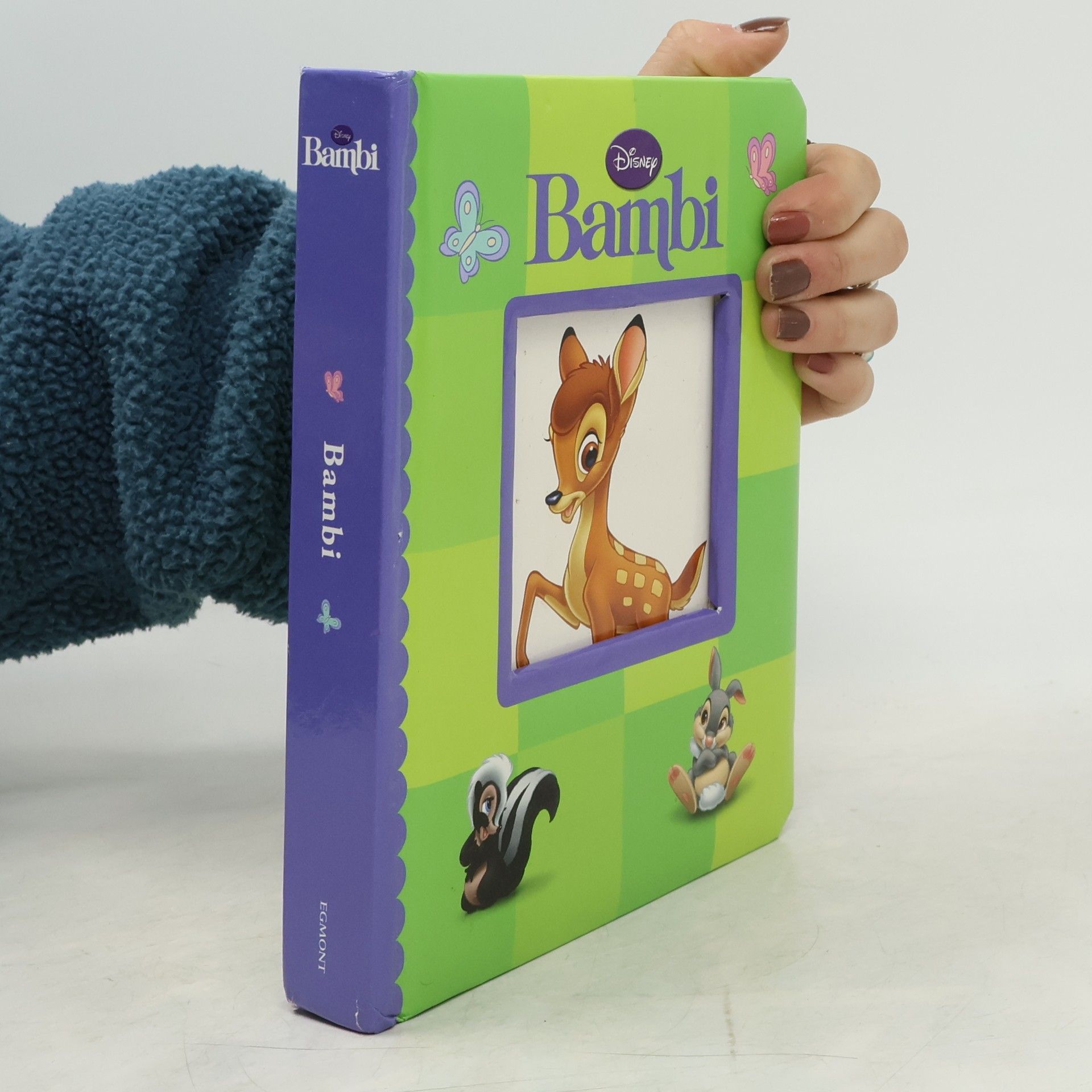 Walt Disney Bambi - leporelo s okénkem