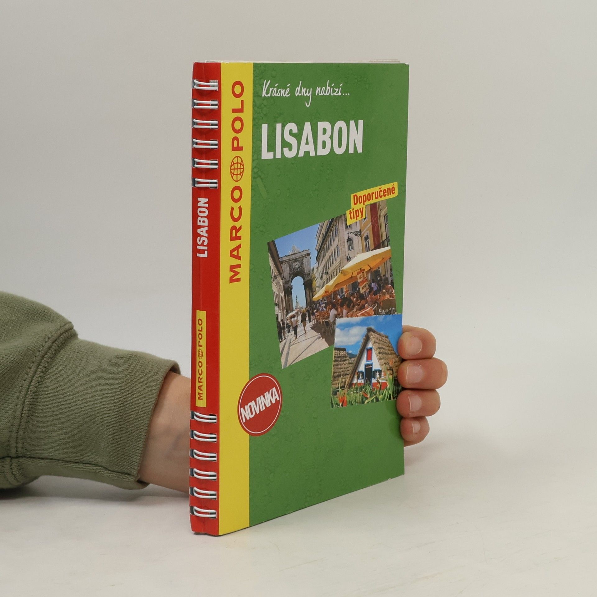 Kathleen Becker Lisabon / průvodce na spirále s mapou MD