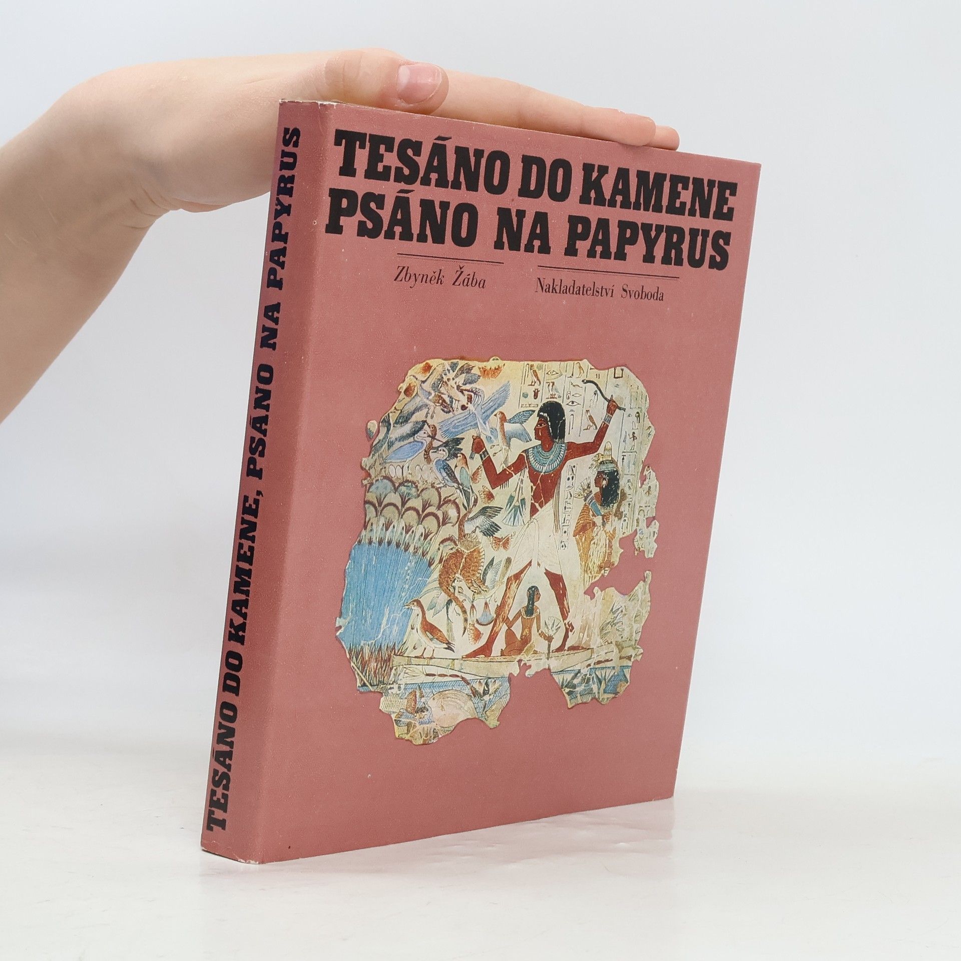 Zbyněk Žába Tesáno do kamene. Psáno na papyrus