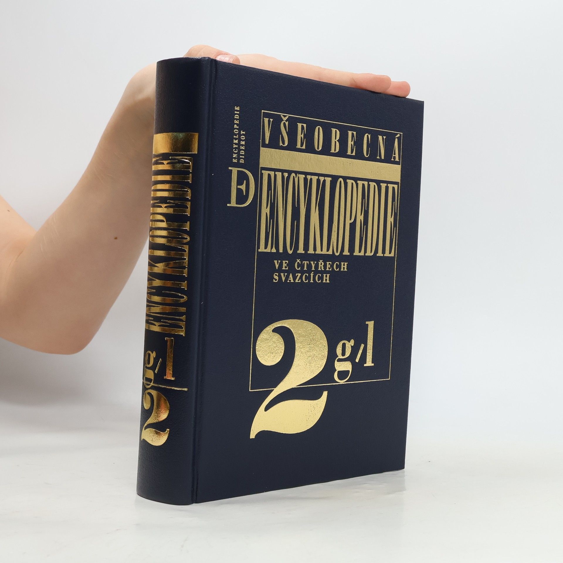 Autorenkollektiv Všeobecná encyklopedie ve čtyřech svazcích. Sv. 2. G/L