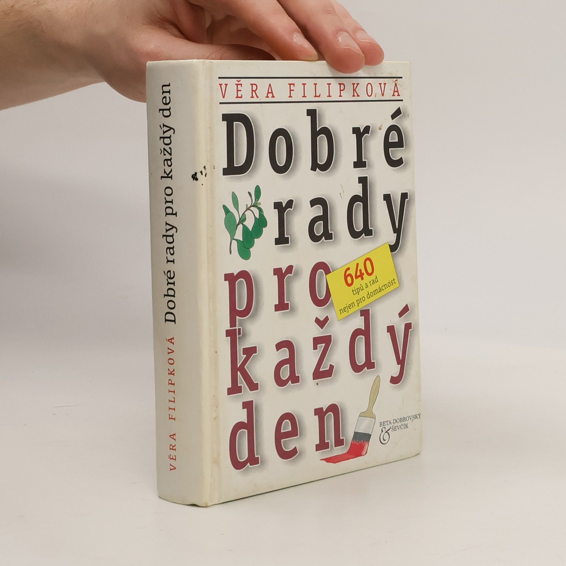 Věra Filipková Dobré rady pro každý den: 640 tipů a rad nejen pro domácnost