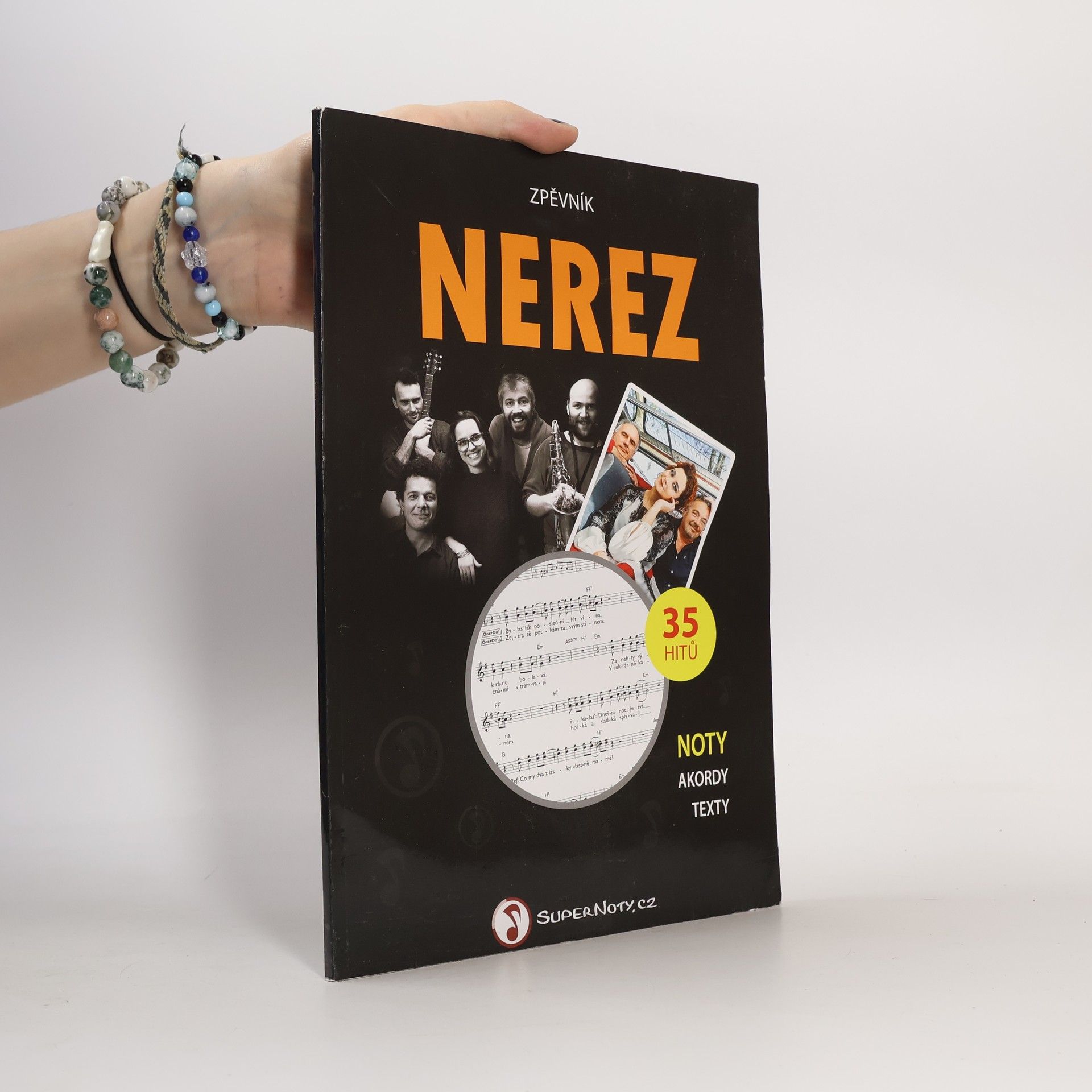 Super Noty Zpěvník Nerez - Noty, akordy, texty