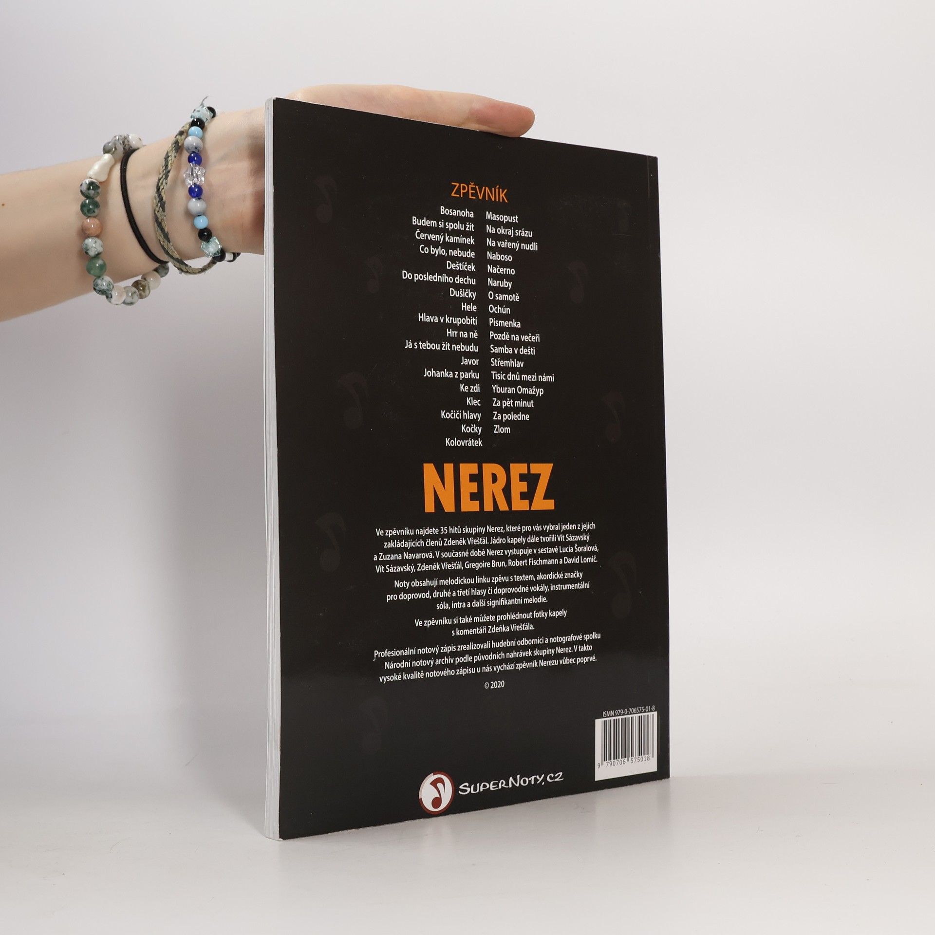 Super Noty Zpěvník Nerez - Noty, akordy, texty
