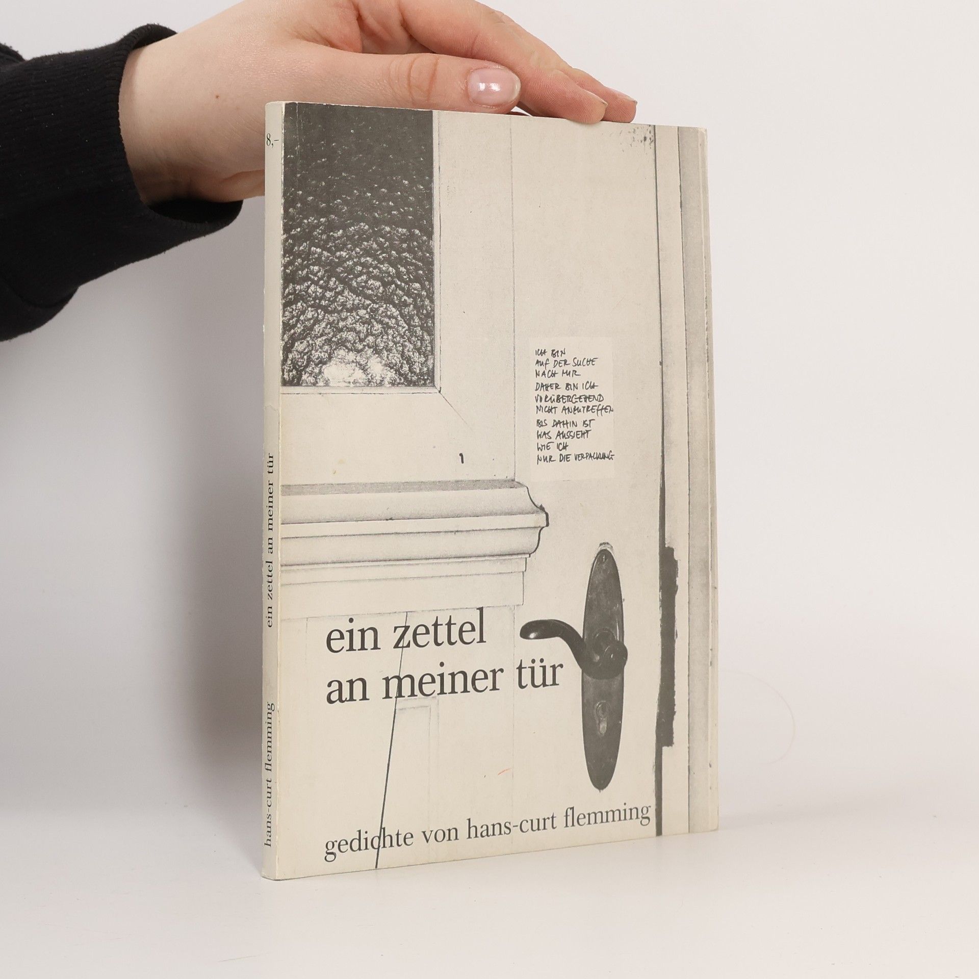 Hans-Curt Flemming Ein Zettel an meiner Tür