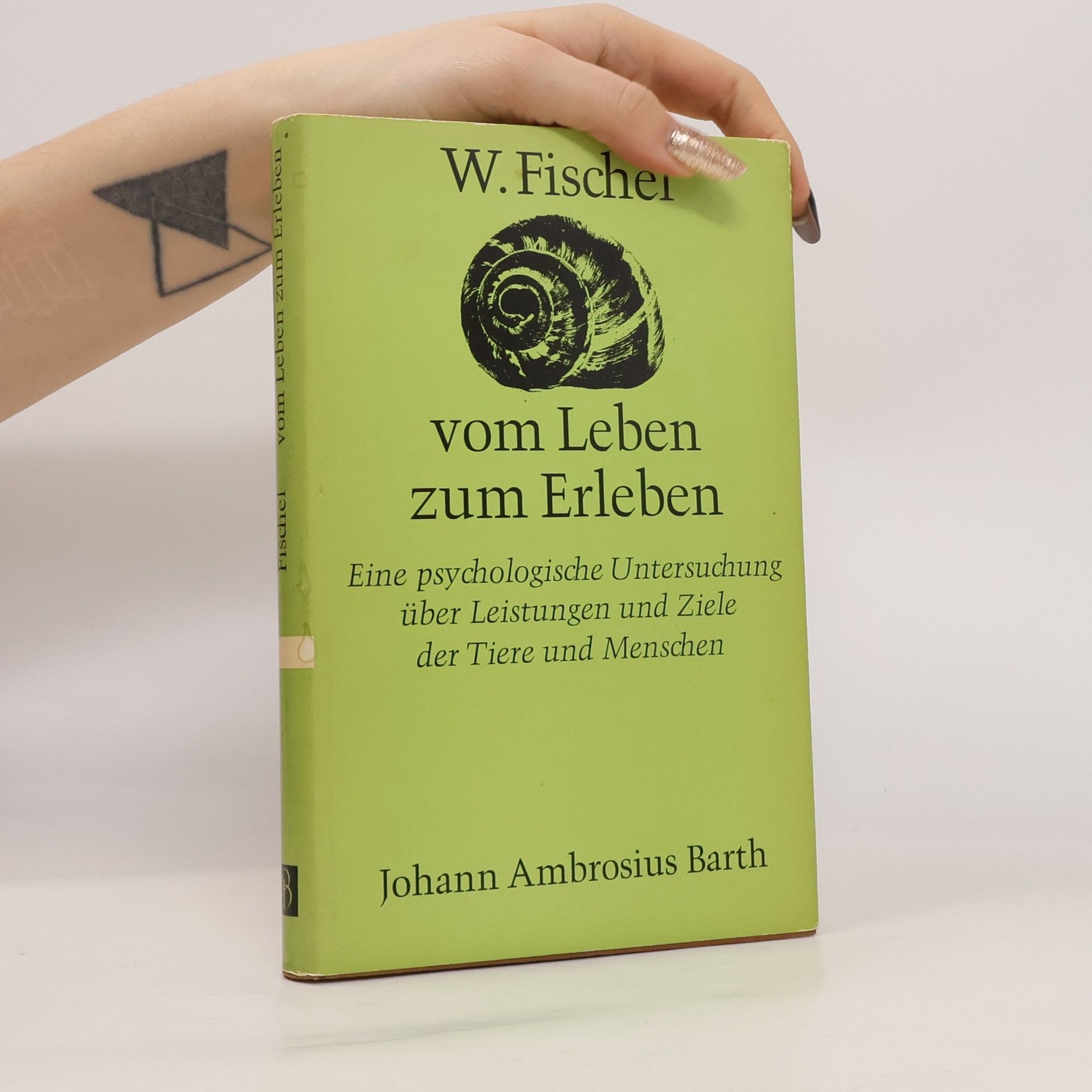 W. Fischel Vom Leben zum Erleben