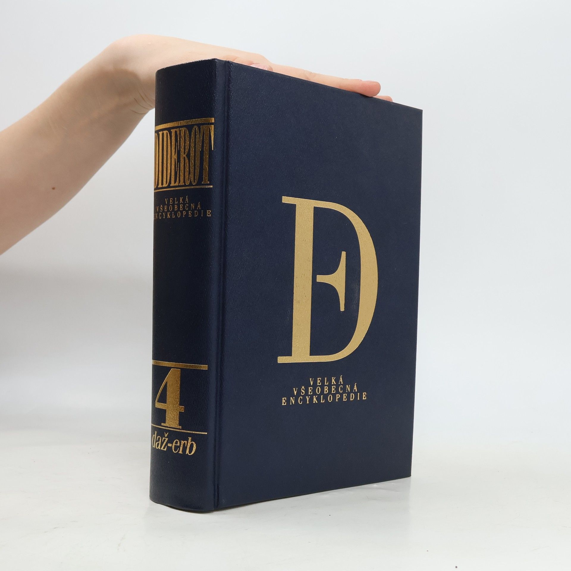 Collectif d'auteurs Velká všeobecná encyklopedie Diderot 4. daž-erb