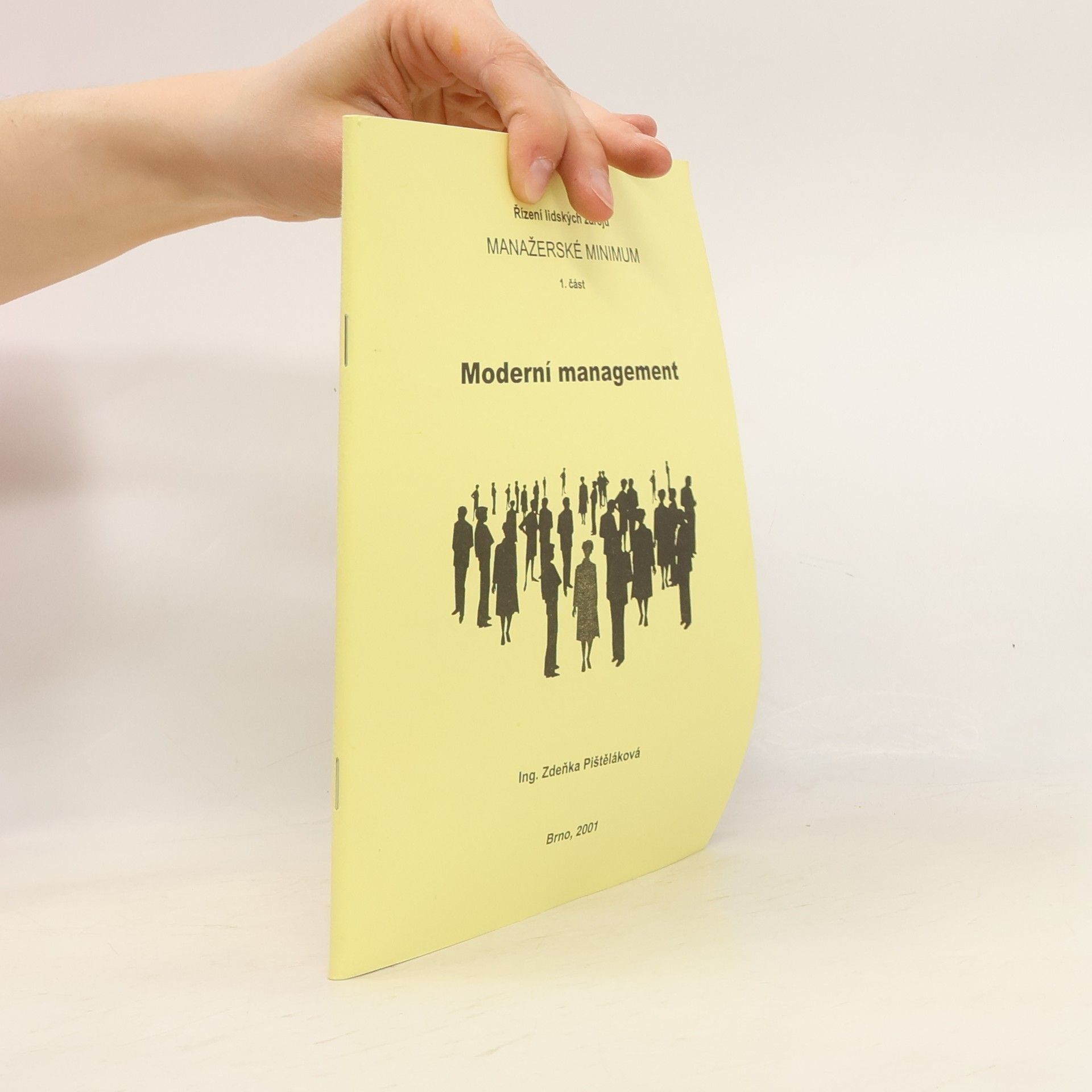 Zdeňka Pištěláková Moderní management